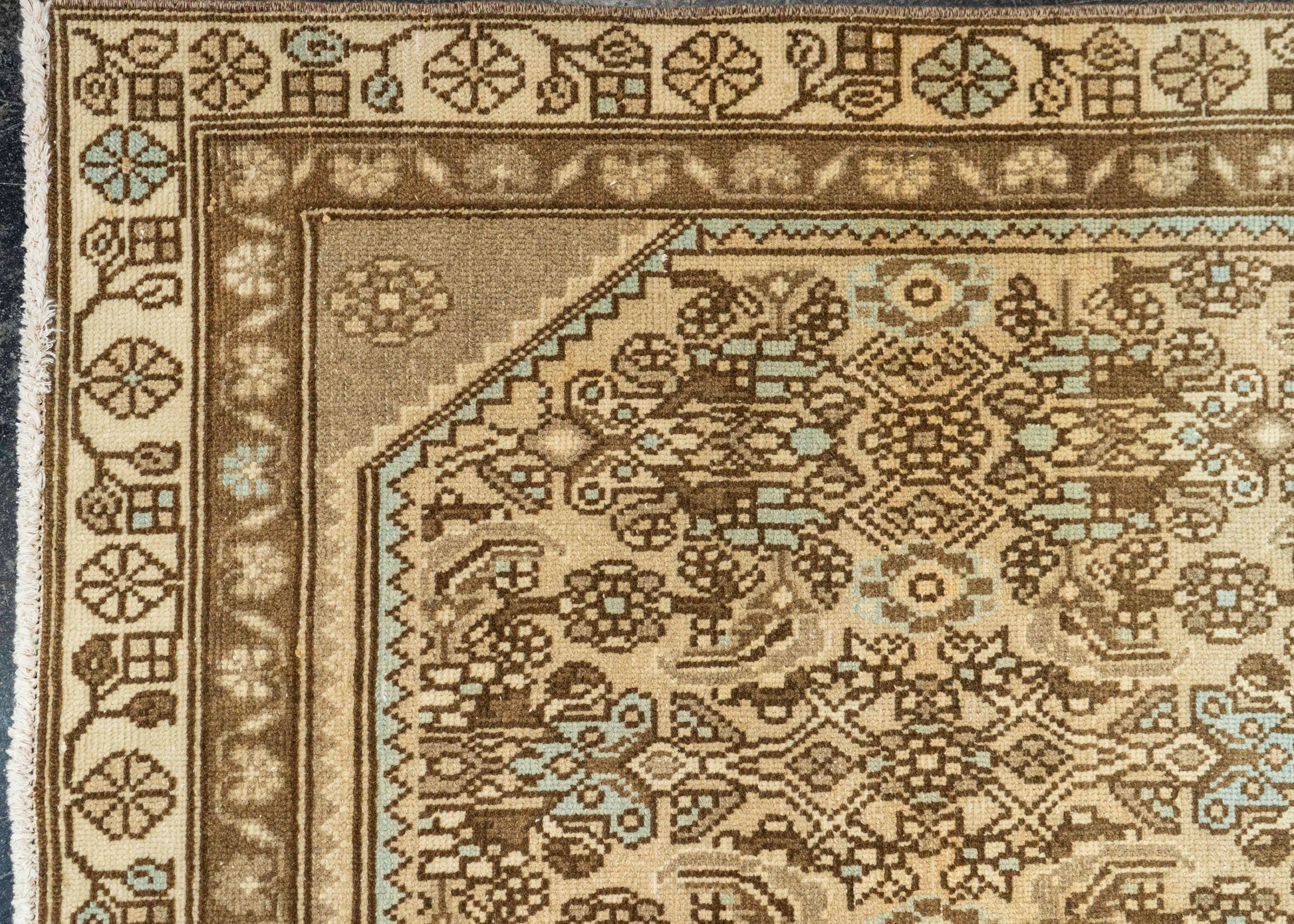 Turkish Vintage Rug  2'11" x 9'2" #22763