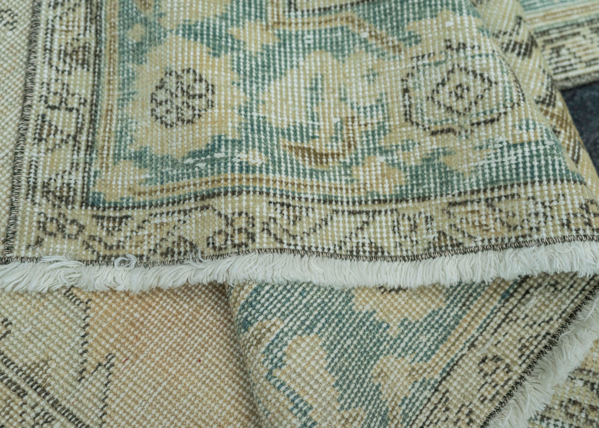 Turkish Vintage Rug 4'7" x 11'10" #20772