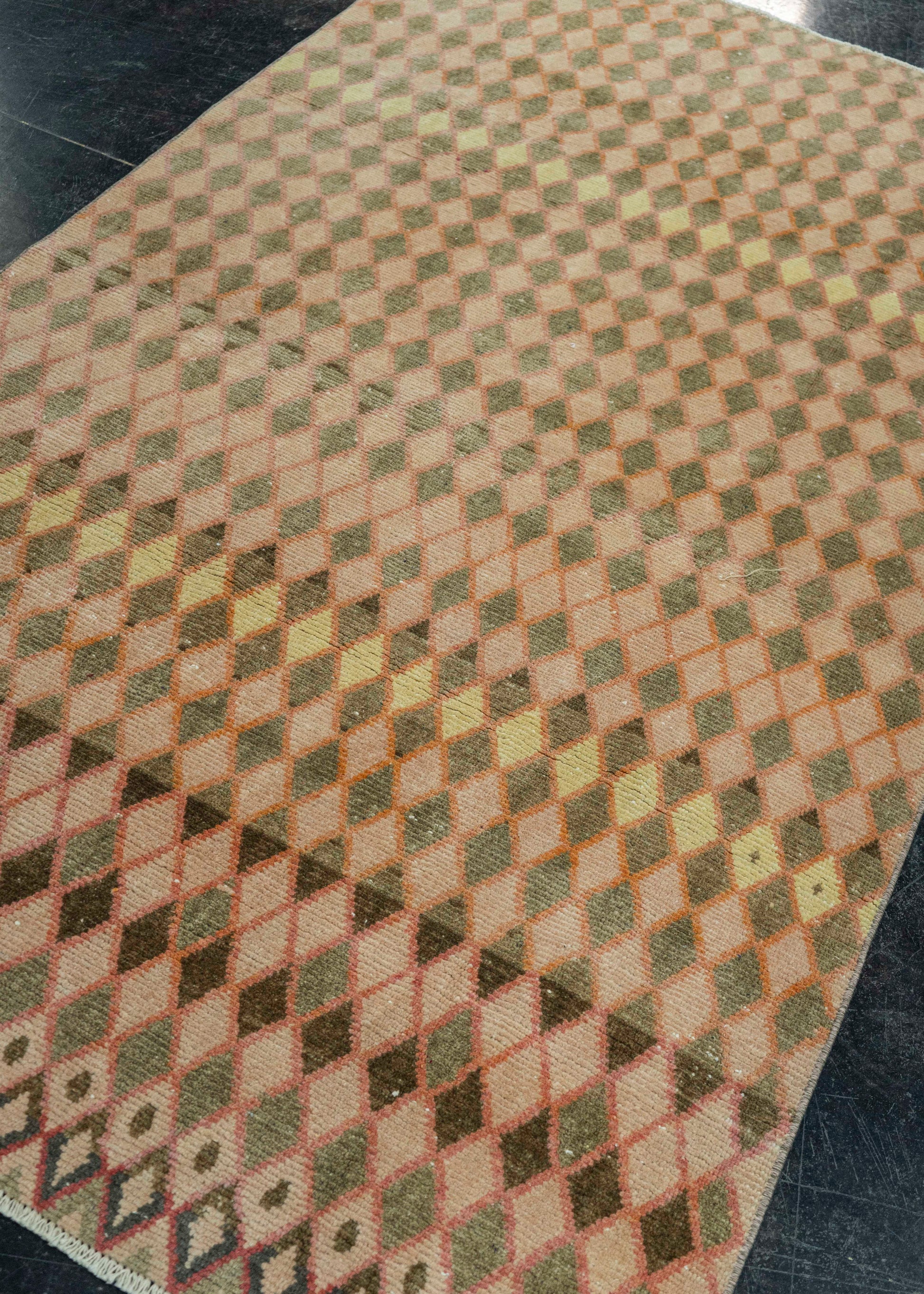 Turkish Vintage Rug 4'1" x 7' #20771