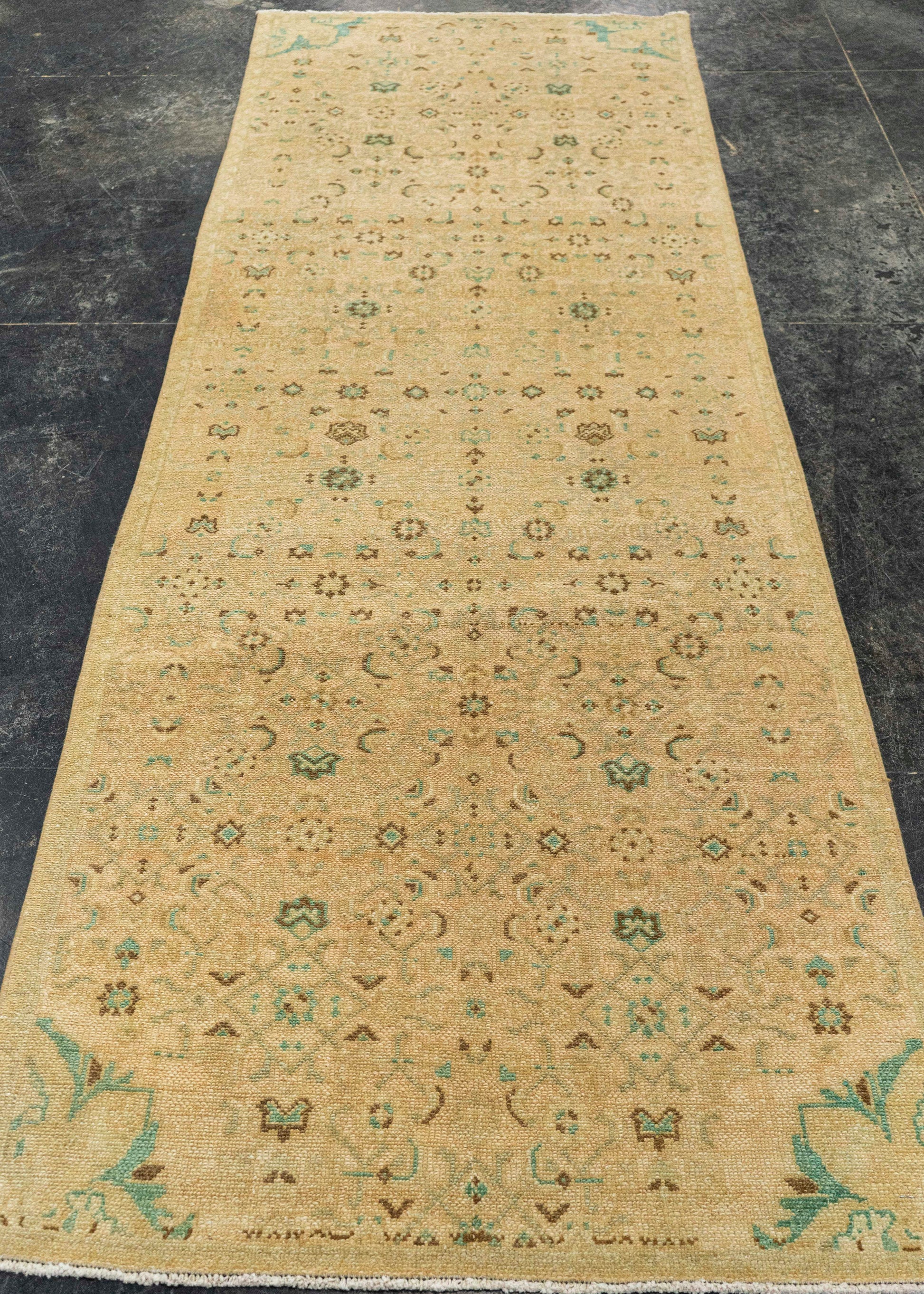 Turkish Vintage Rug  3' x 8'10" #22805