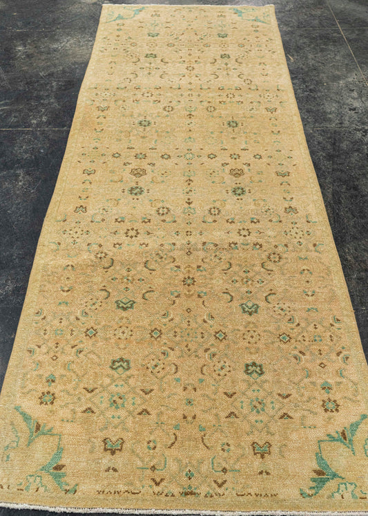 Turkish Vintage Rug  3' x 8'10" #22805