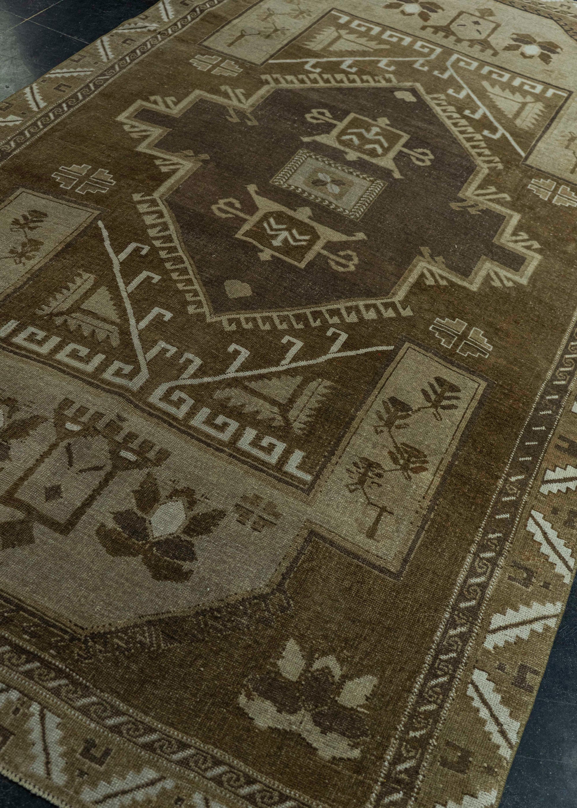 Turkish Vintage Rug 5'4" x 10' #20777