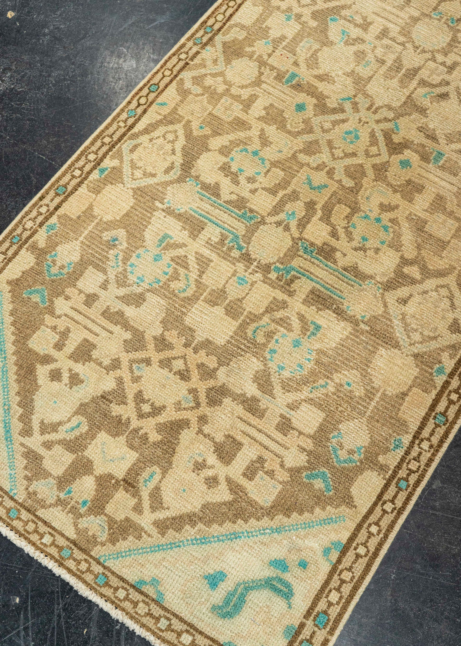 Turkish Vintage Rug  2'2" x 8'3" #22793