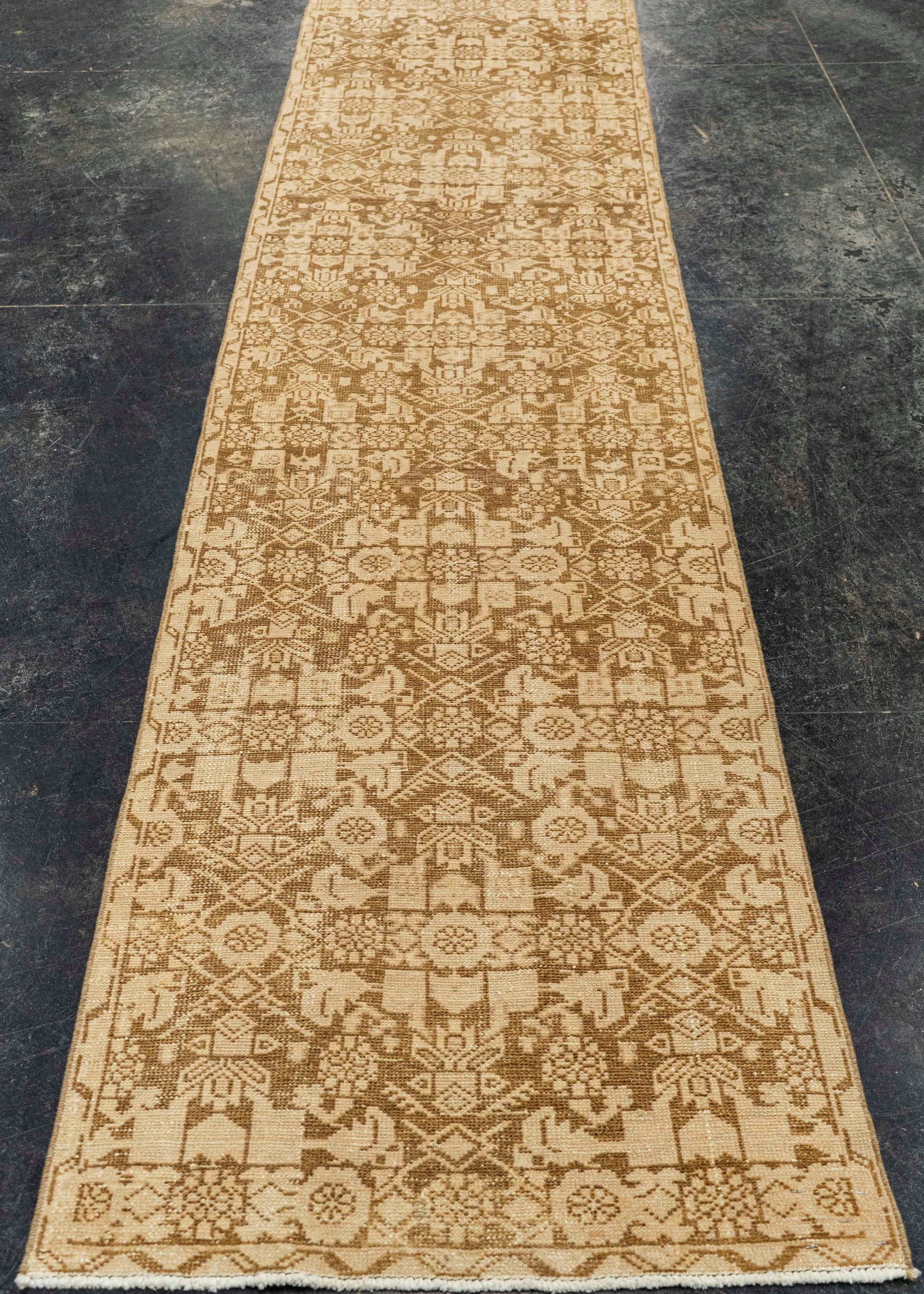 Turkish Vintage Rug  2'5" x 9'5" #22785