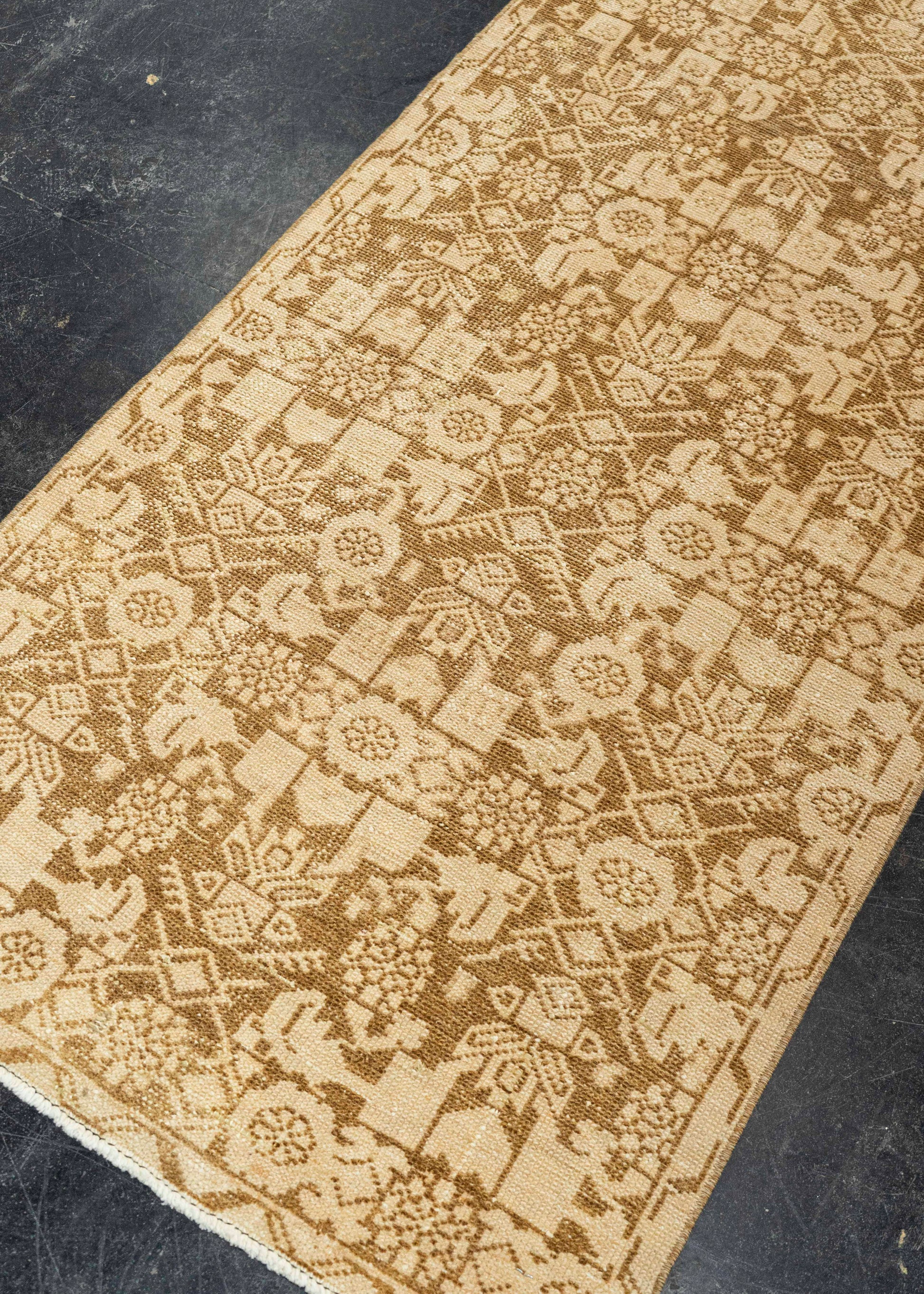 Turkish Vintage Rug  2'5" x 9'5" #22785