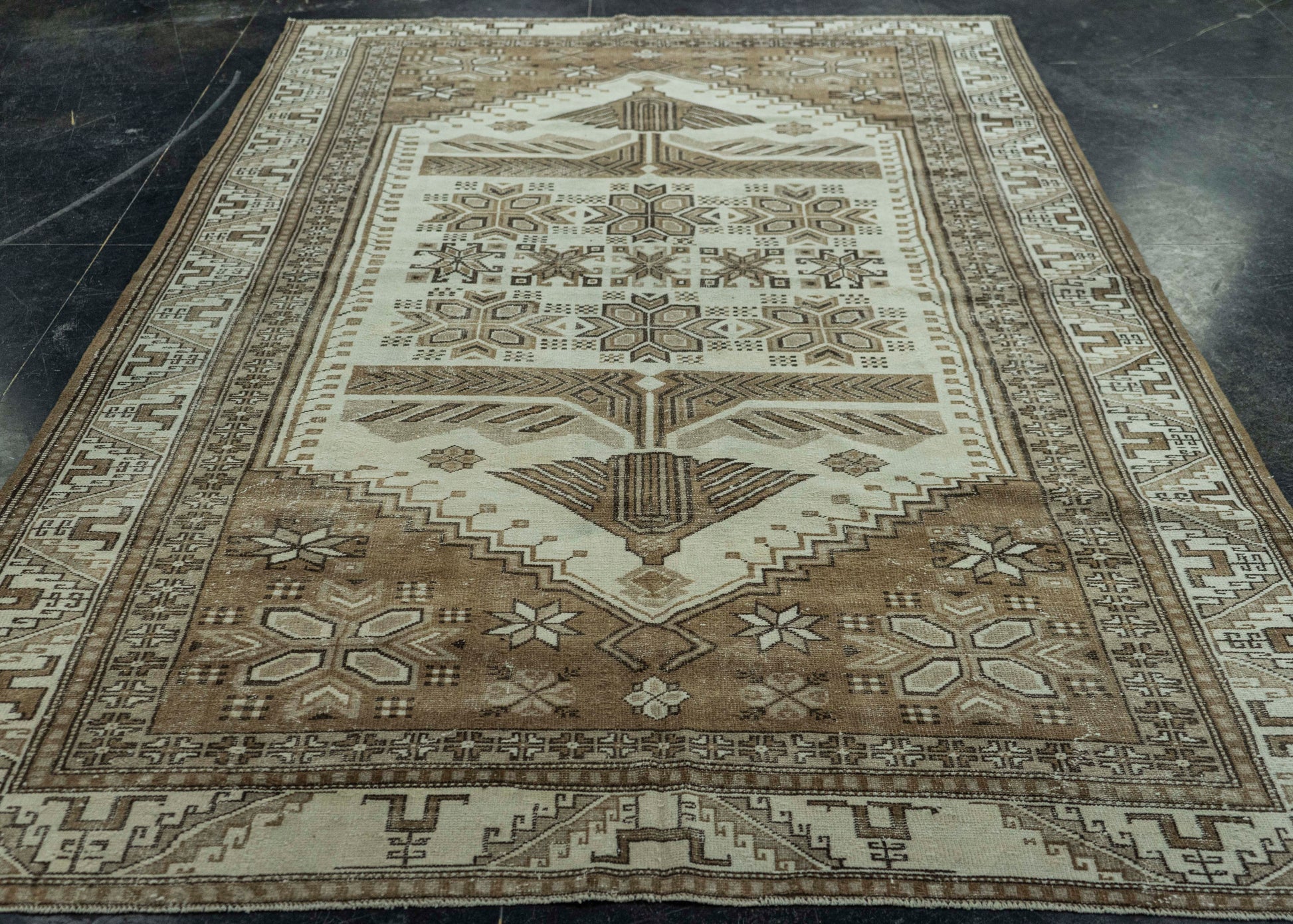 Turkish Vintage Rug 6'3" x 9'11" #20781