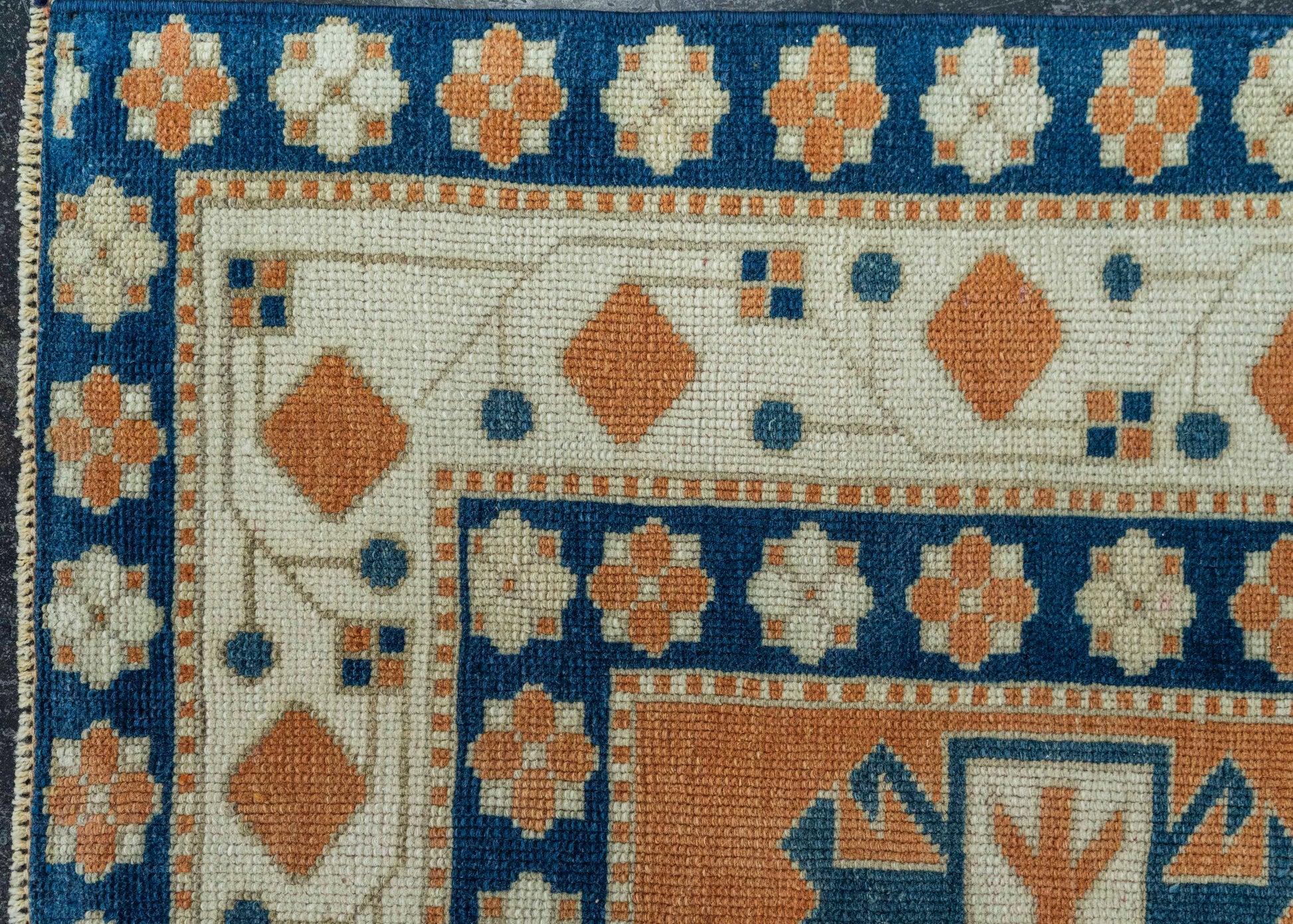 Turkish Vintage Rug 4'5" x 5'9" #20782