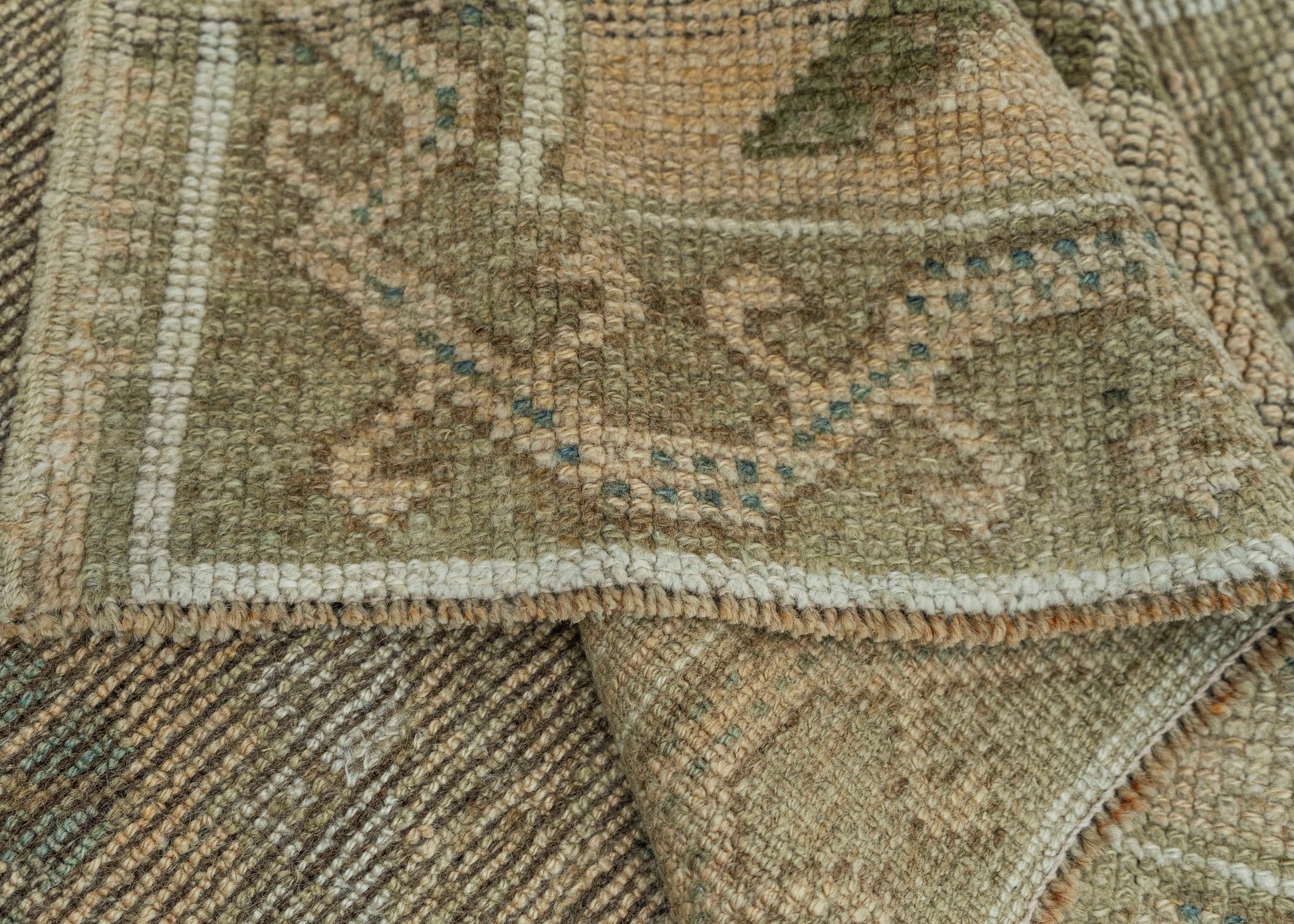Turkish Vintage Rug 5'1" x 10'5" #20778
