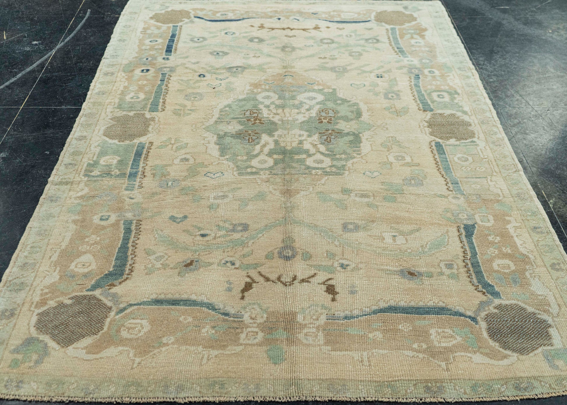 Turkish Vintage Rug 5'2" x 8'2" #20783