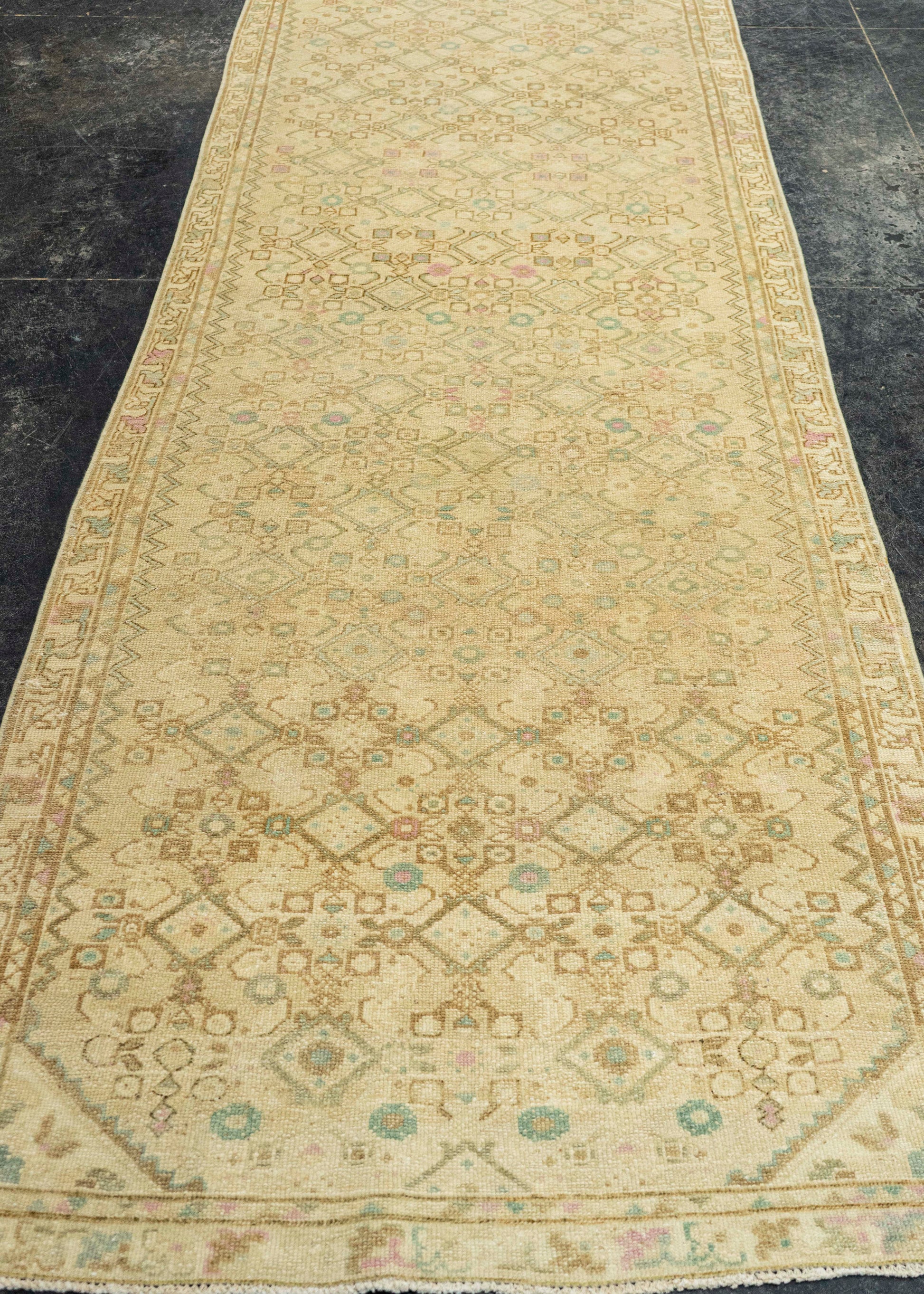 Turkish Vintage Rug  3'3" x 8'8" #22796