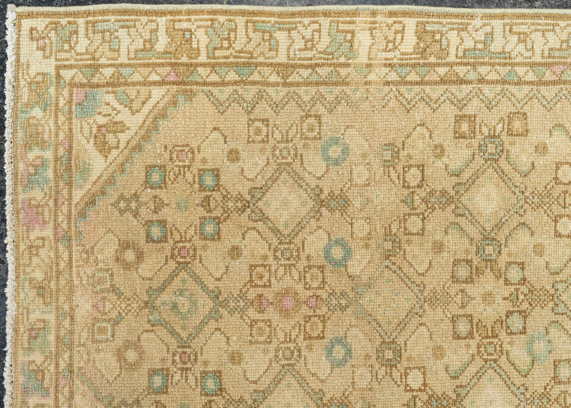 Turkish Vintage Rug  3'3" x 8'8" #22796
