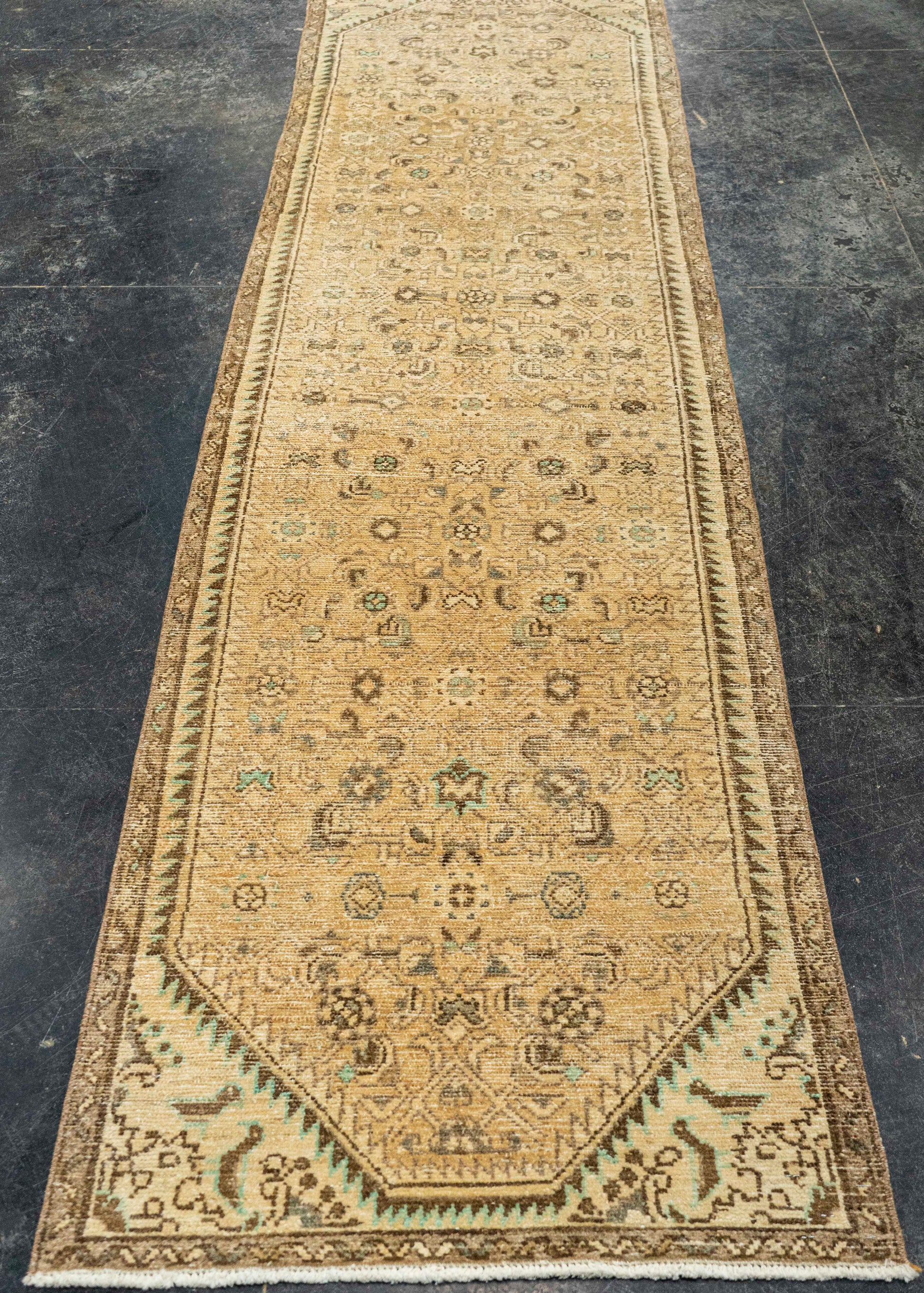 Turkish Vintage Rug  2'3" x 9'5" #22794