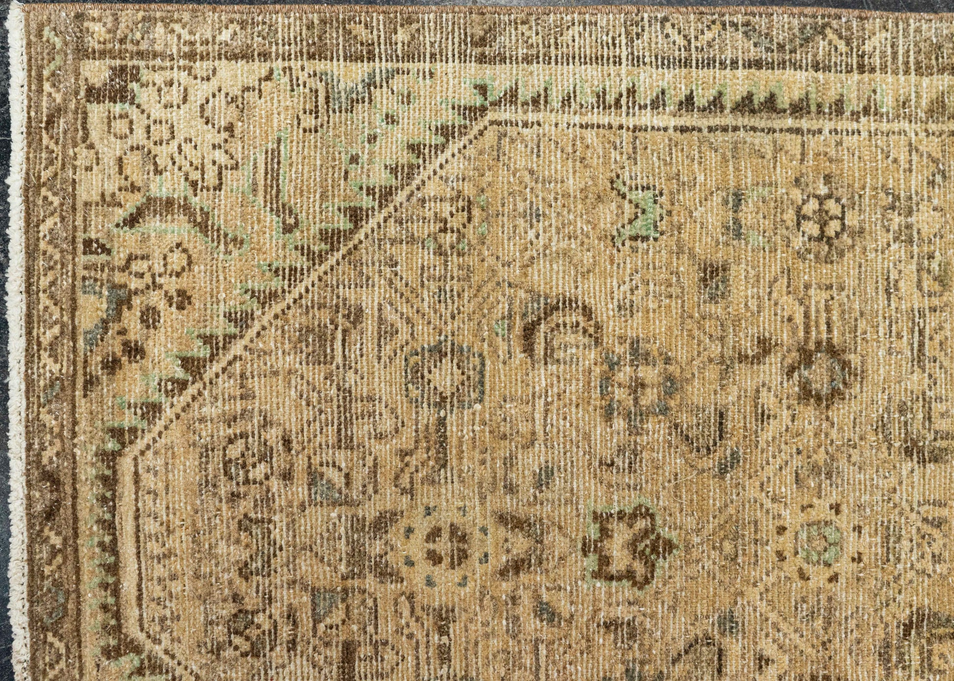 Turkish Vintage Rug  2'3" x 9'5" #22794