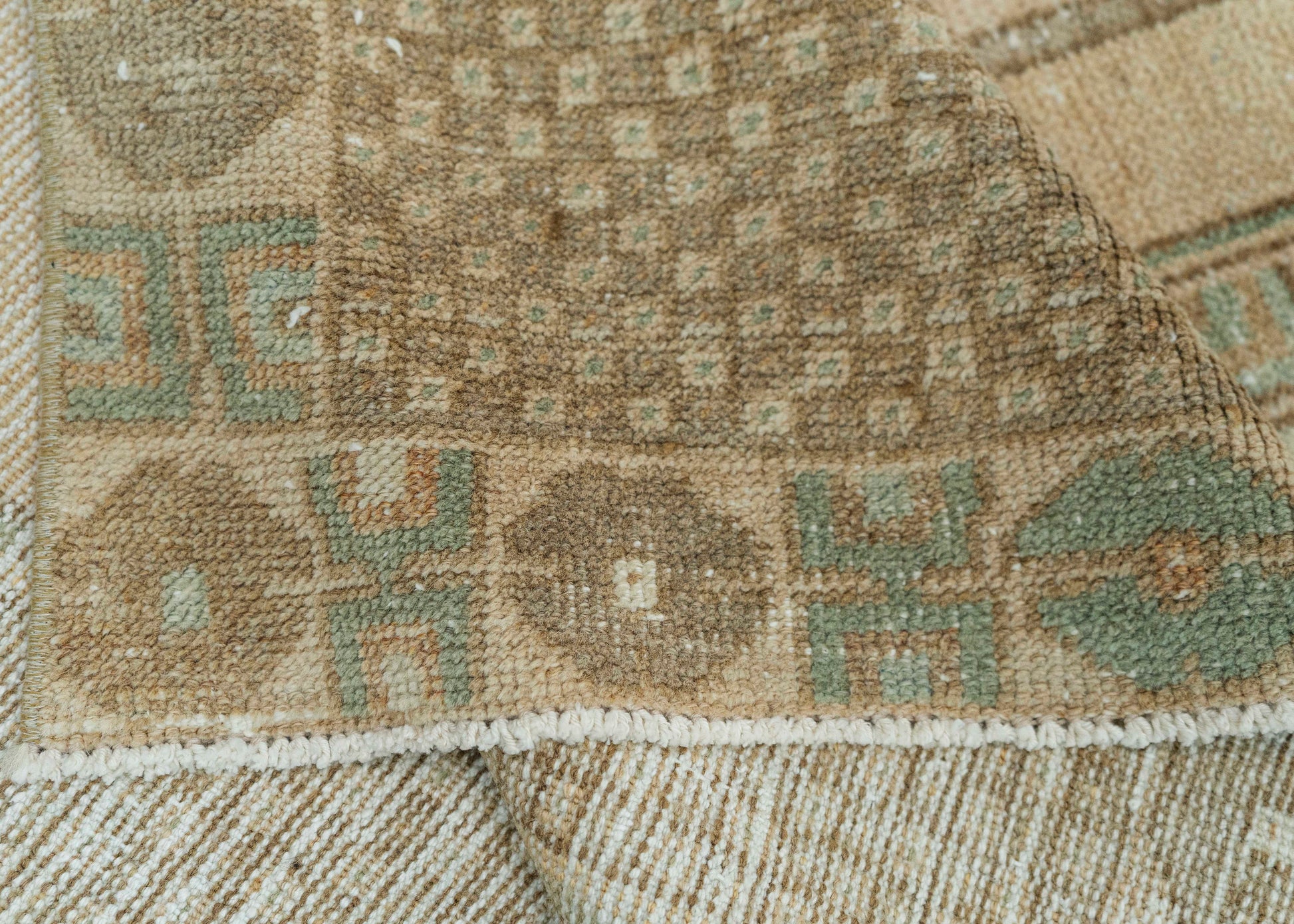 Turkish Vintage Rug 4'5" x 11'4" #20788