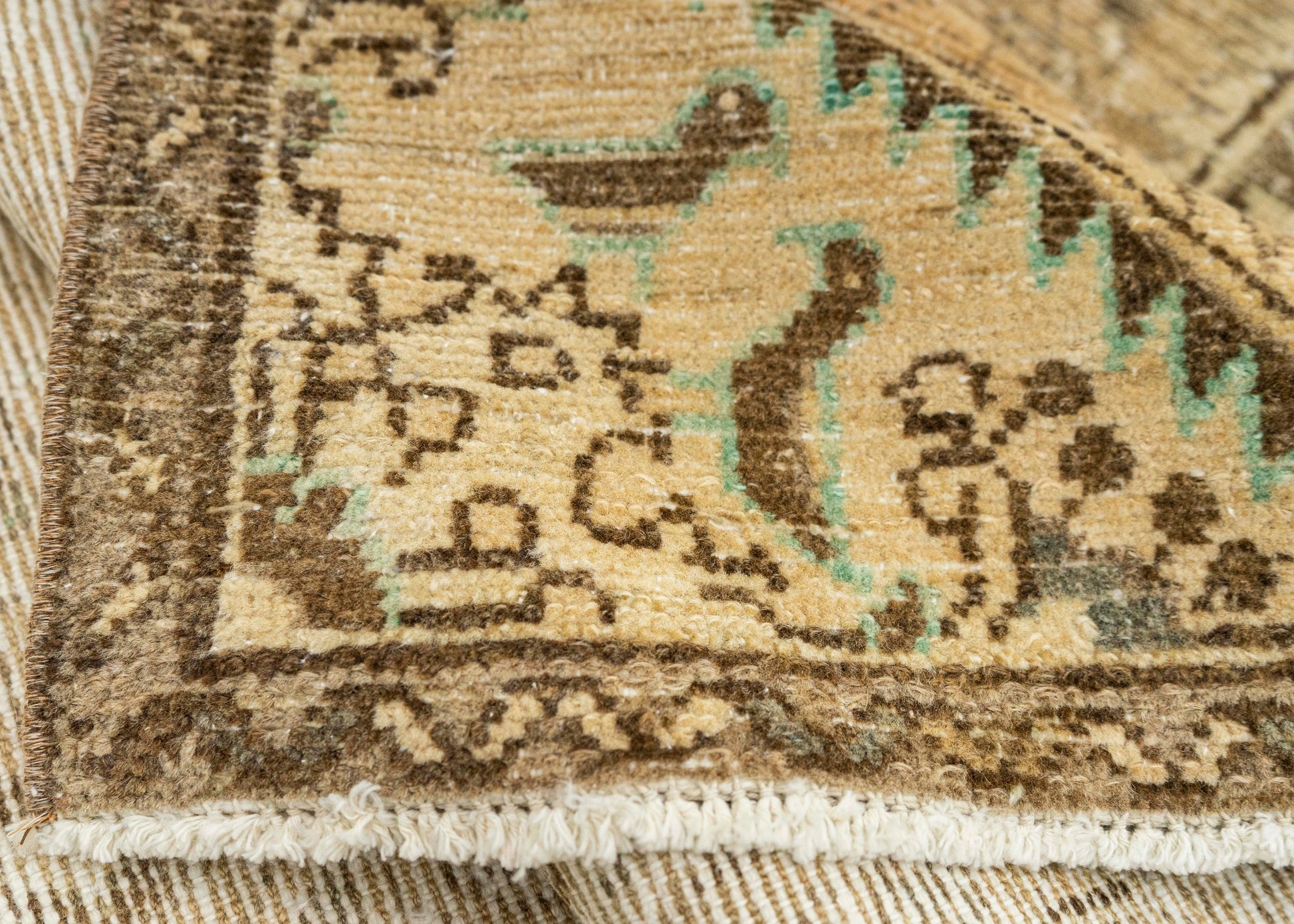Turkish Vintage Rug  2'3" x 9'5" #22794