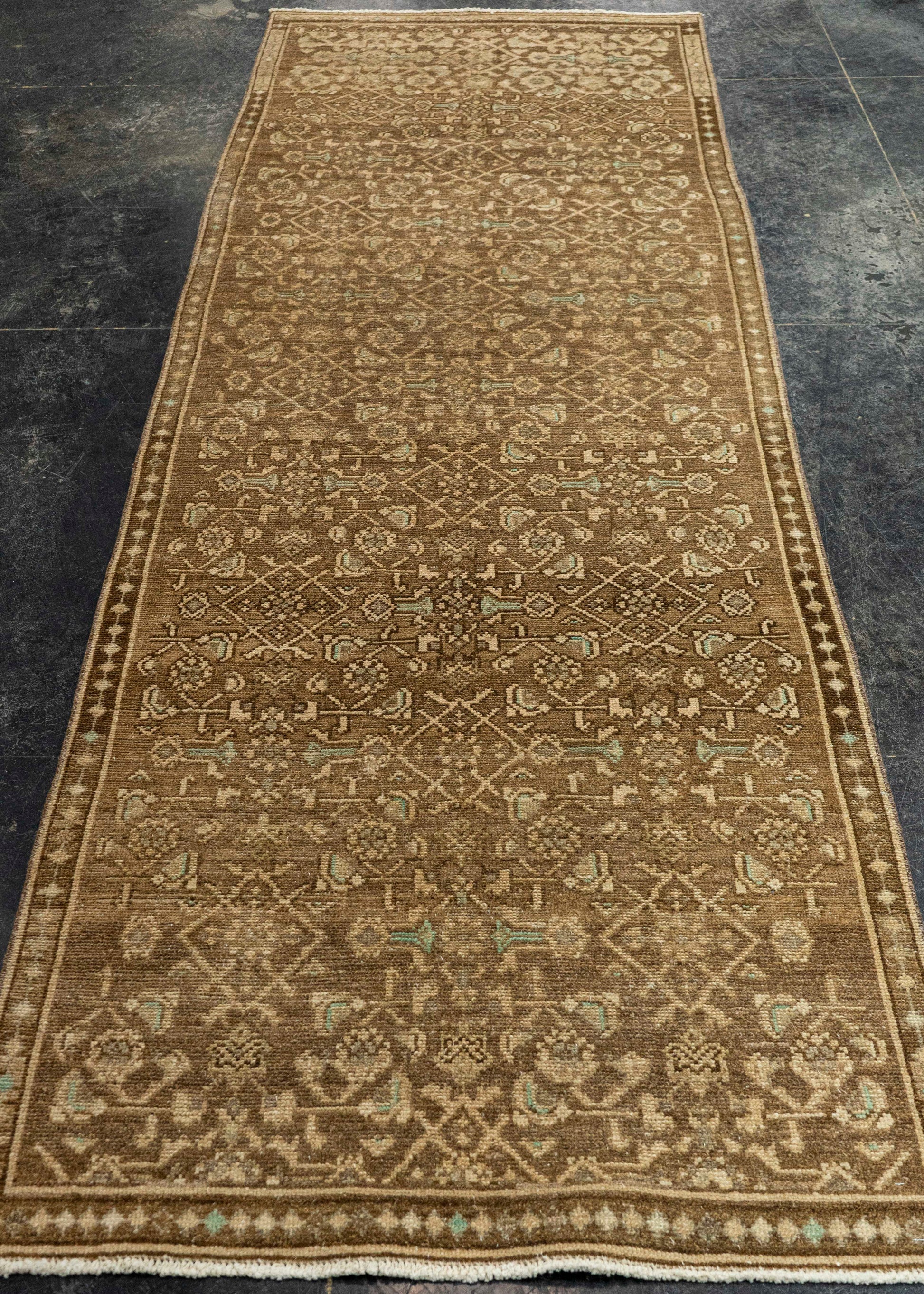 Turkish Vintage Rug  3' x 9'2" #22773
