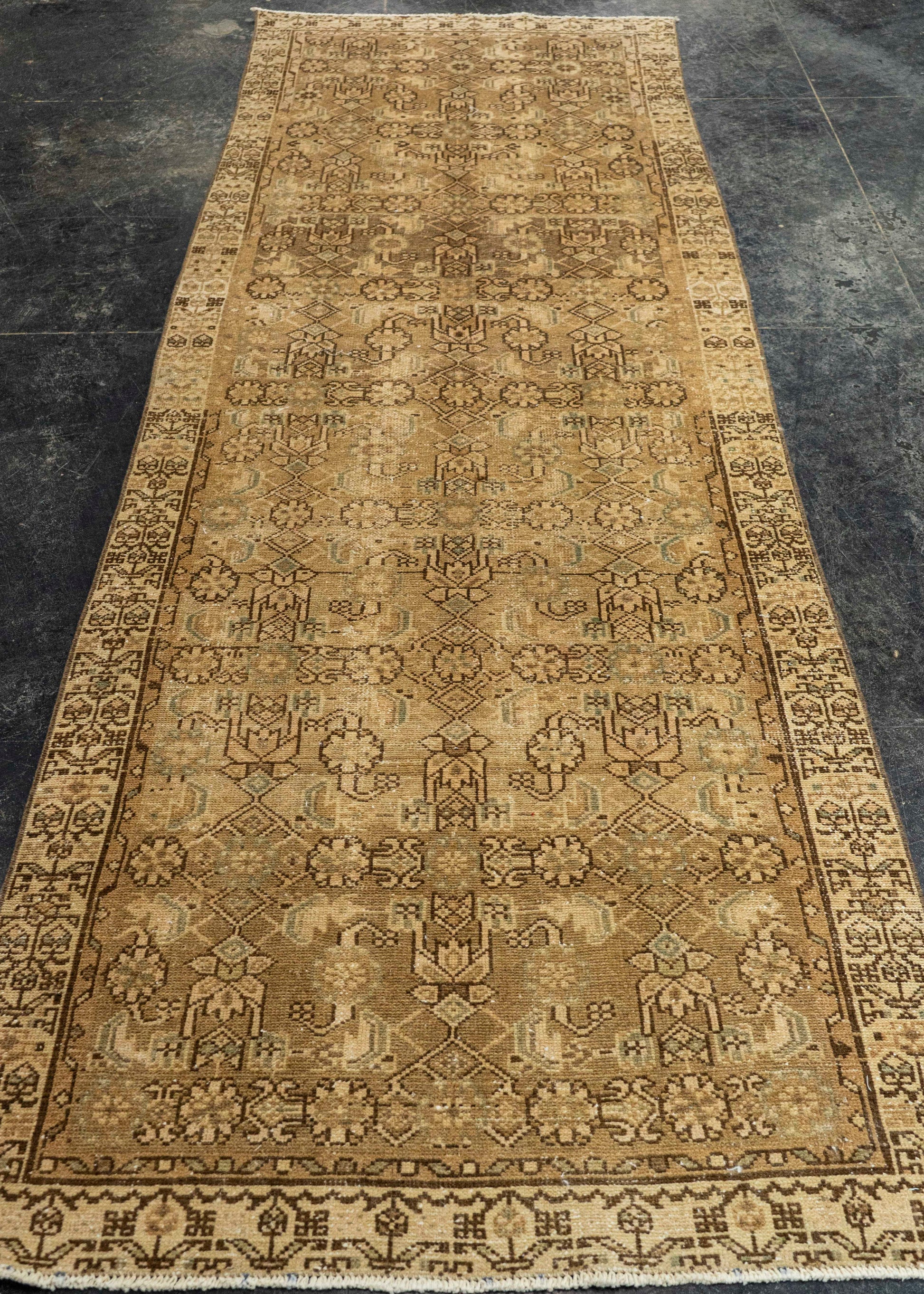 Turkish Vintage Rug  3'3" x 9'7" #22774