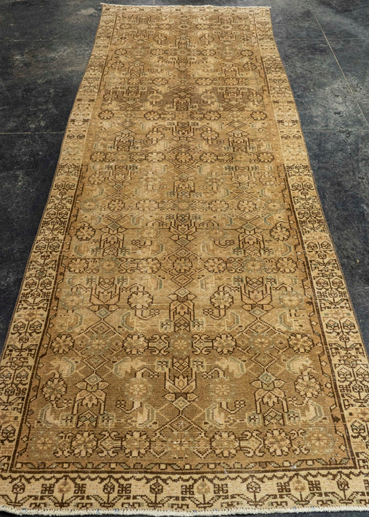 Turkish Vintage Rug  3'3" x 9'7" #22774