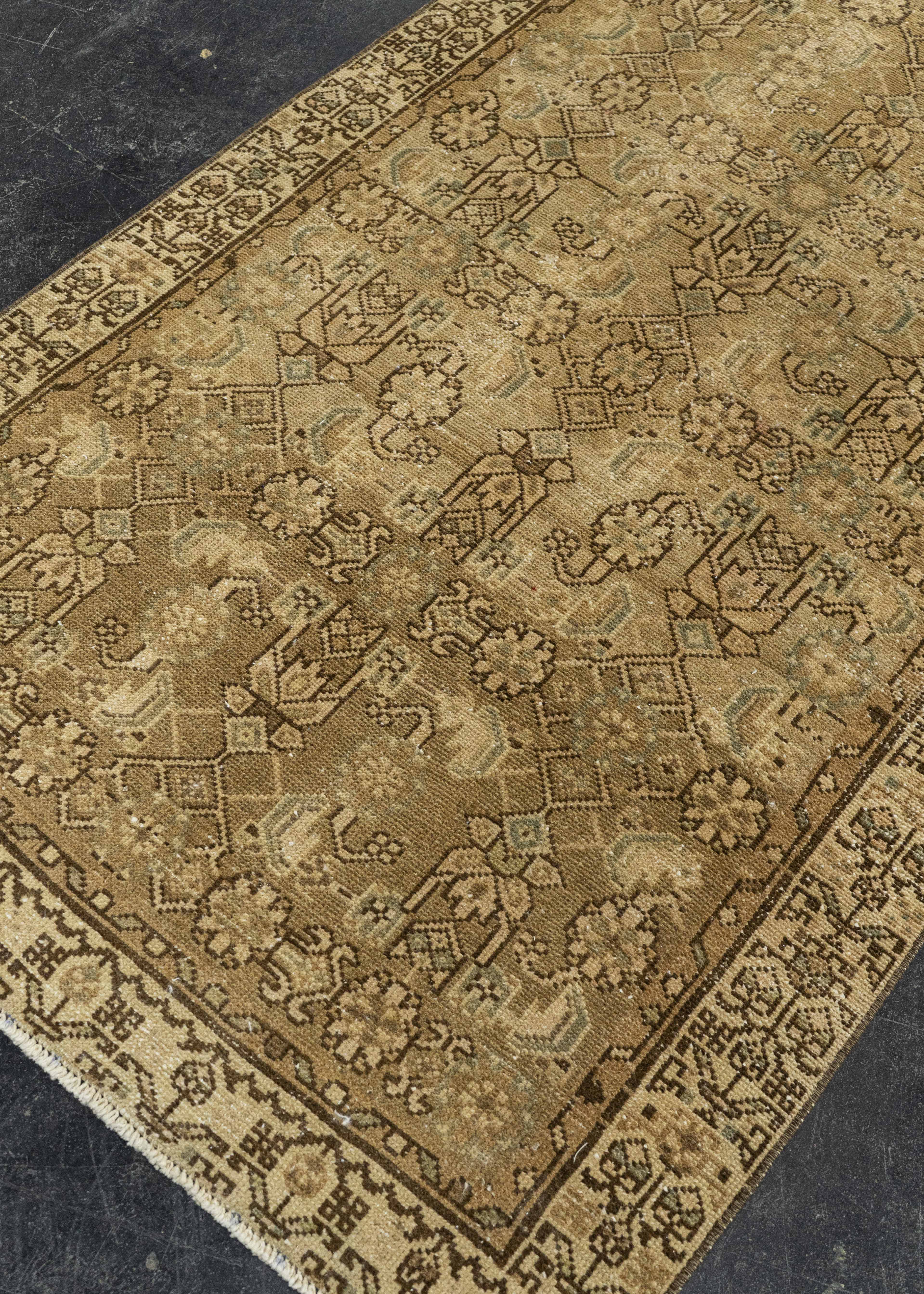 Turkish Vintage Rug 3'3