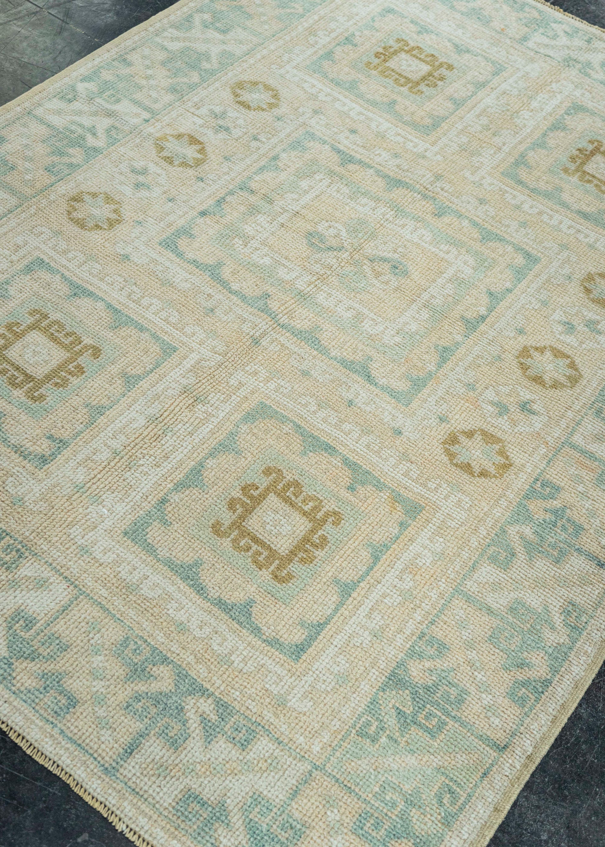 Turkish Vintage Rug 4'3" x 5'9" #20790