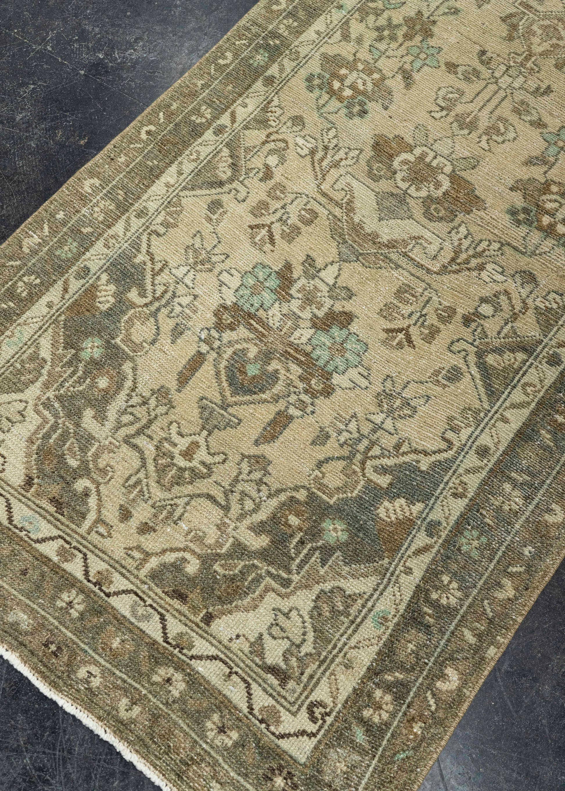 Turkish Vintage Rug  2'9" x 10' #22767