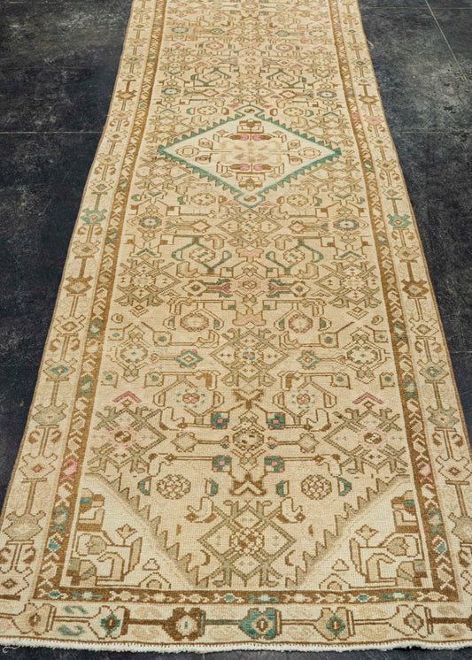 Turkish Vintage Rug  2'11" x 9'5" #22769
