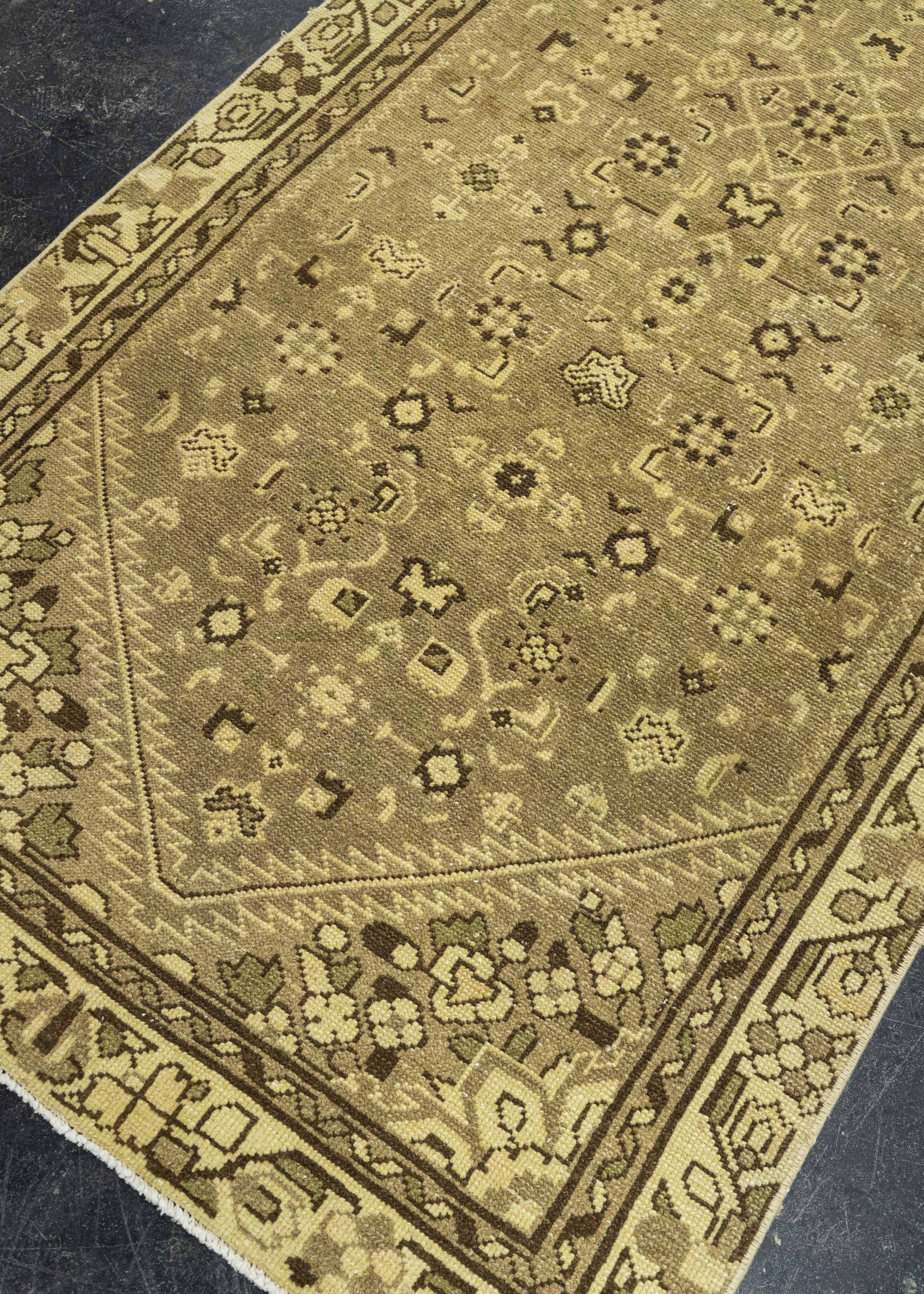 Turkish Vintage Rug 3' x 9'6