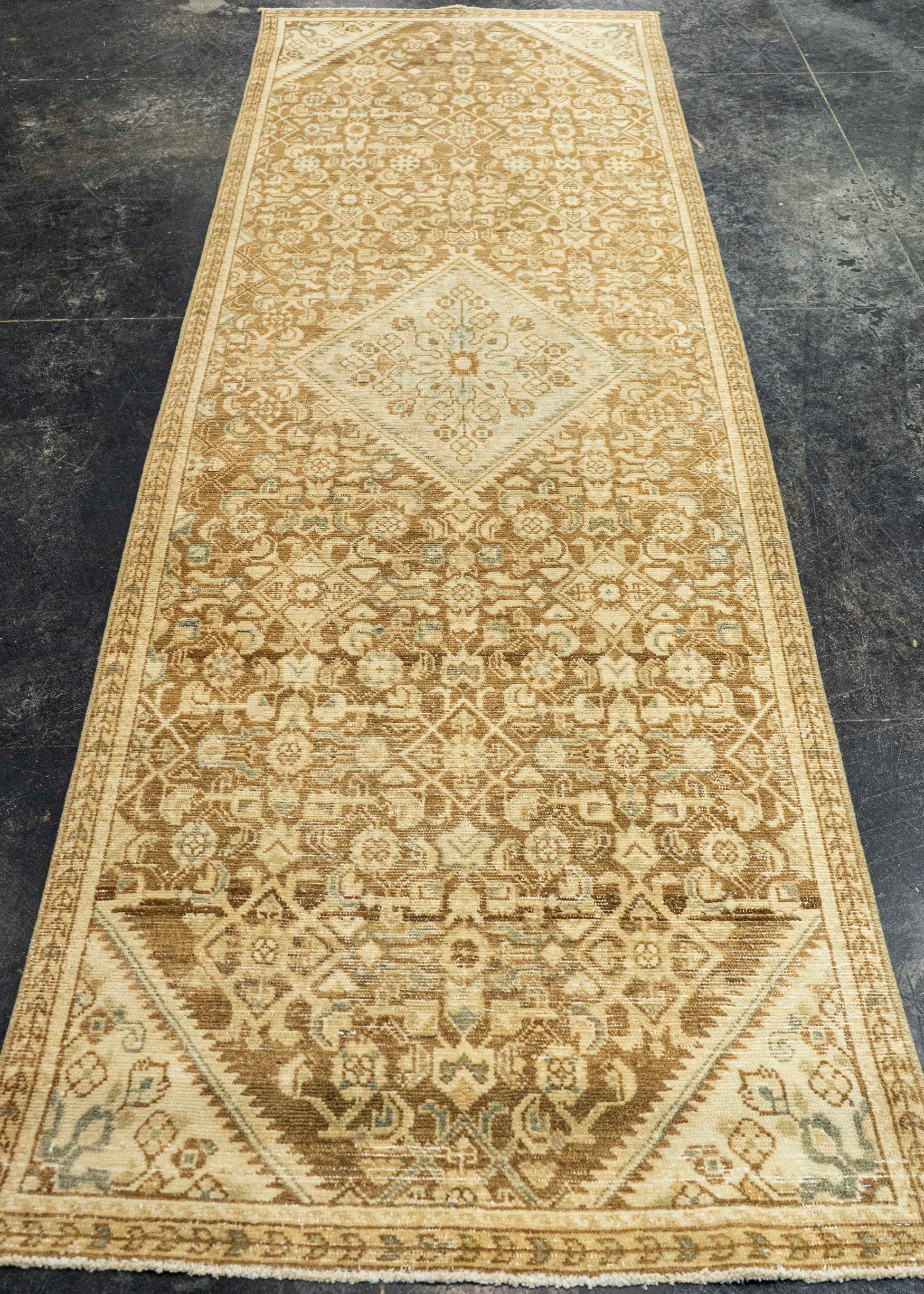 Turkish Vintage Rug  2'7" x 9'2" #22766