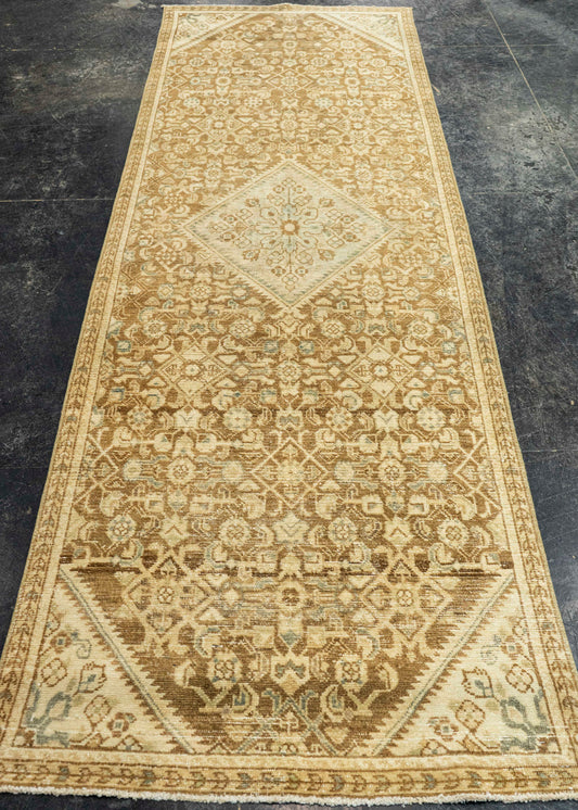 Turkish Vintage Rug  2'7" x 9'2" #22766