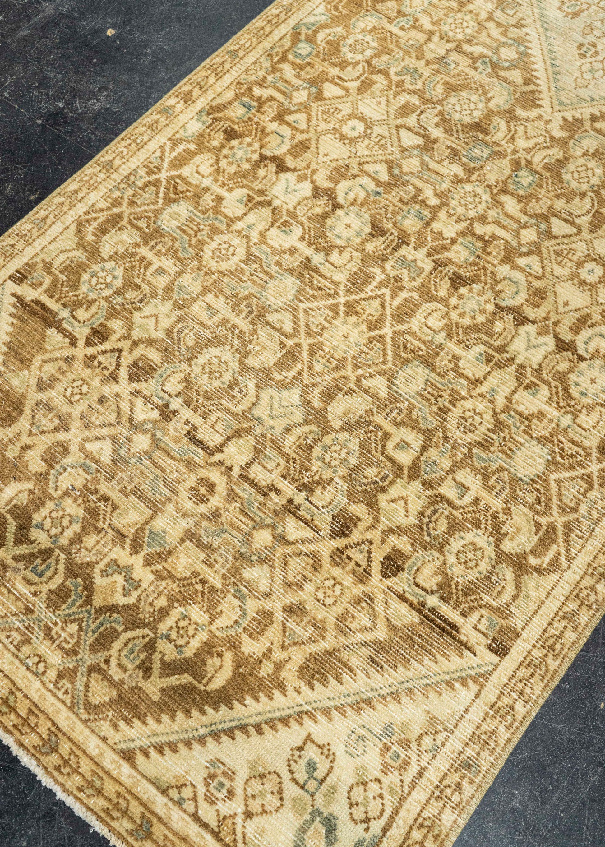 Turkish Vintage Rug  2'7" x 9'2" #22766