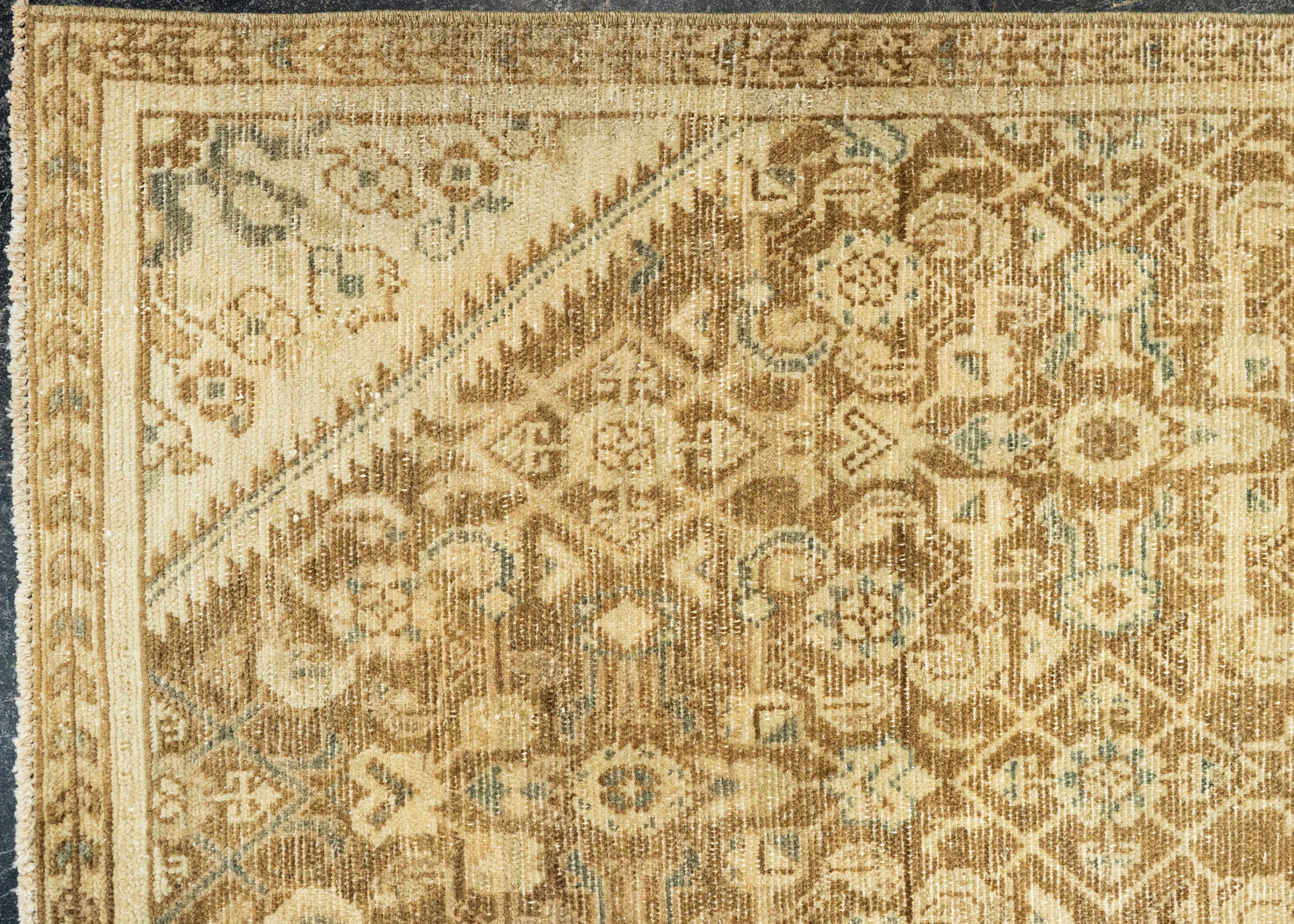 Turkish Vintage Rug  2'7" x 9'2" #22766