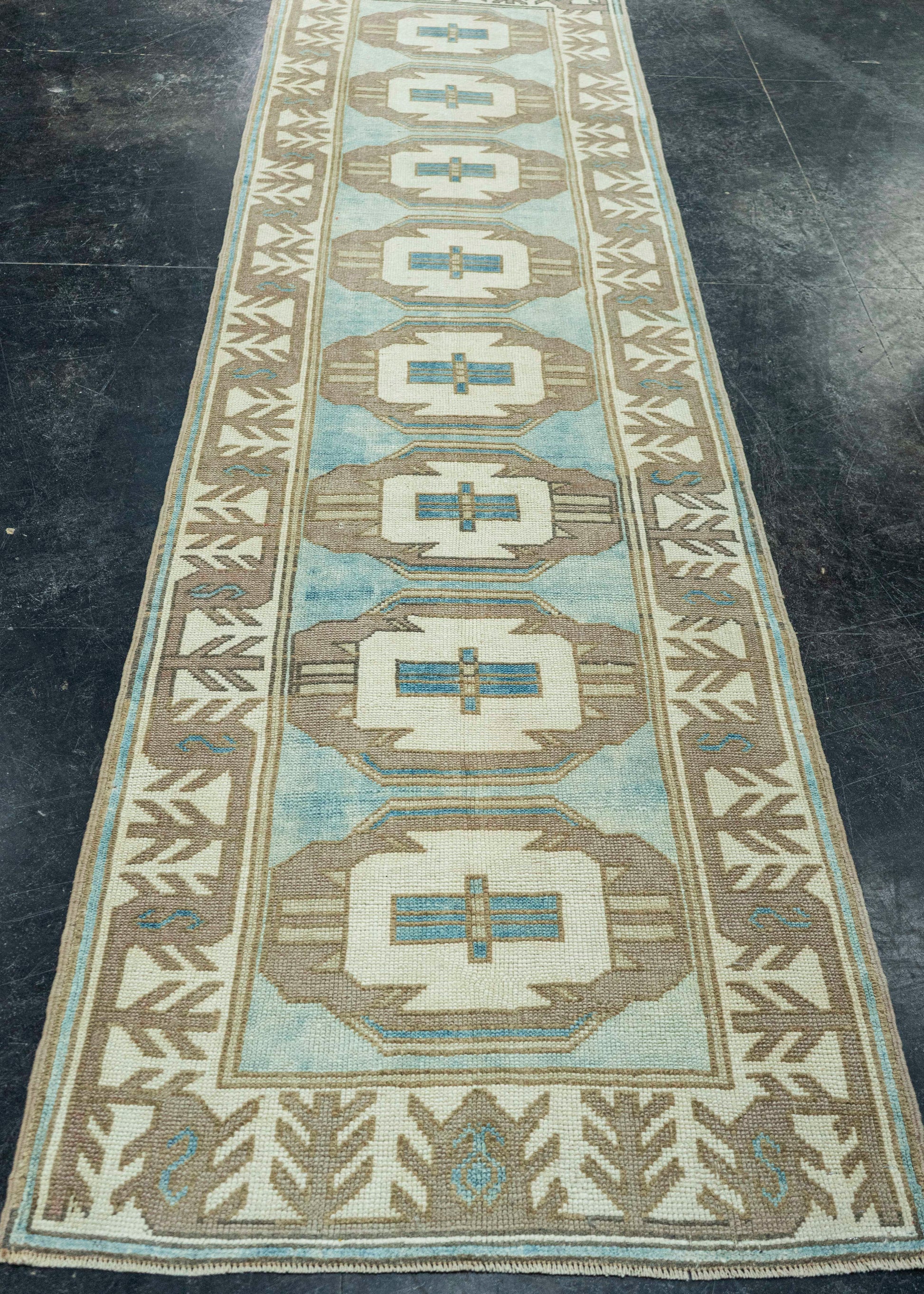 Turkish Vintage Rug 2'11" x 10'6" #20798