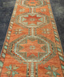 Turkish Vintage Rug  3'3" x 9'5" #22675