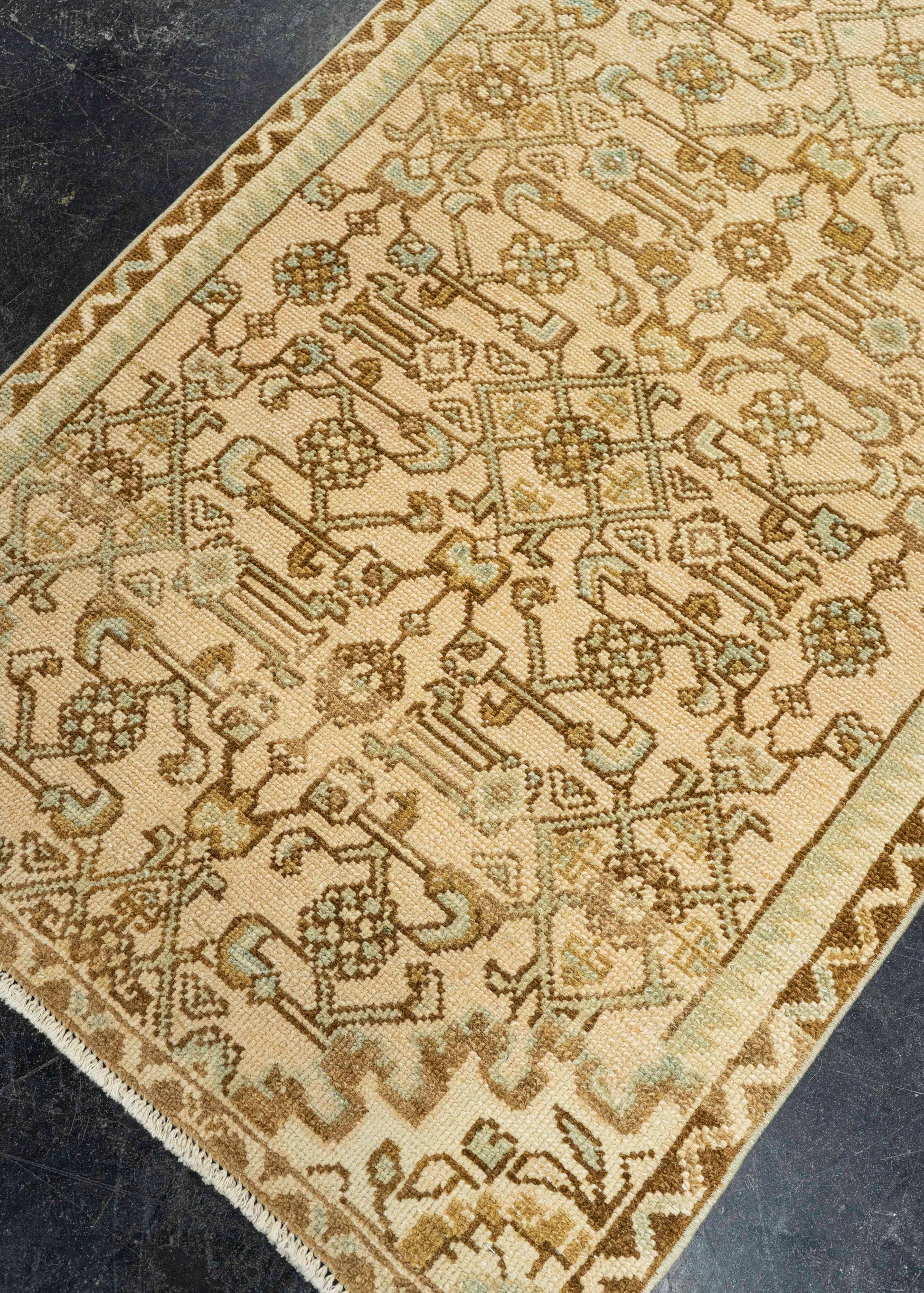 Turkish Vintage Rug  2'11" x 9'3" #22765