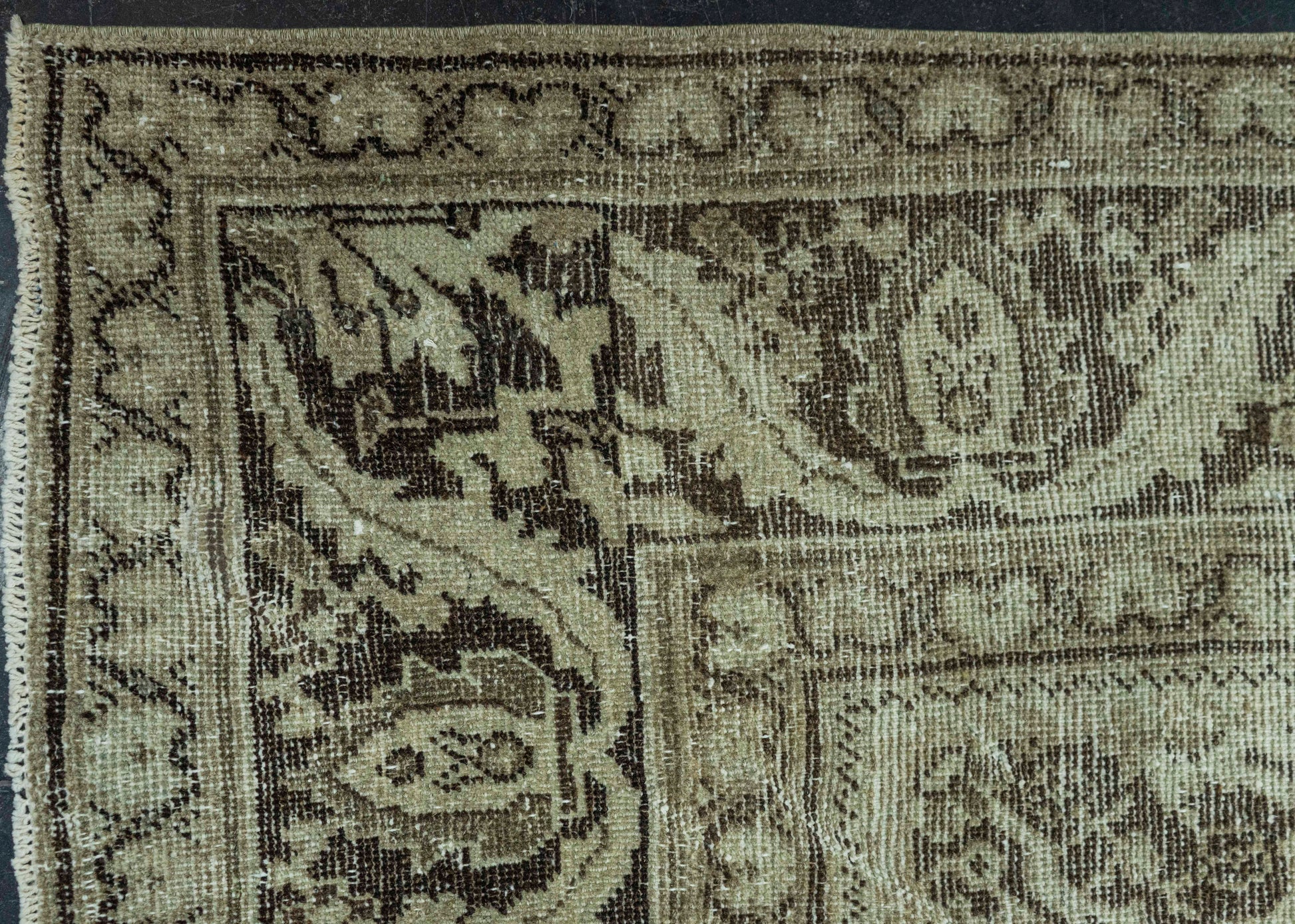 Turkish Vintage Rug 9'9" x 11'8" #20802