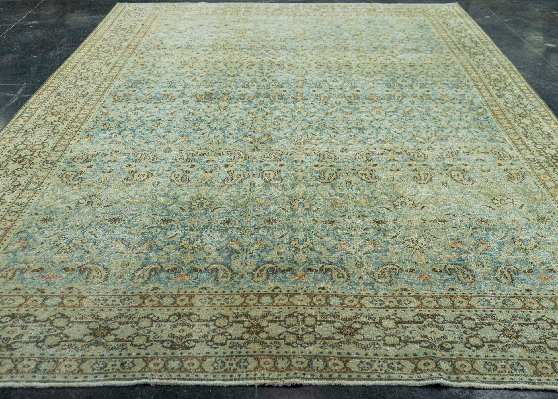 Turkish Vintage Rug 9'3" x 12'8" #20803