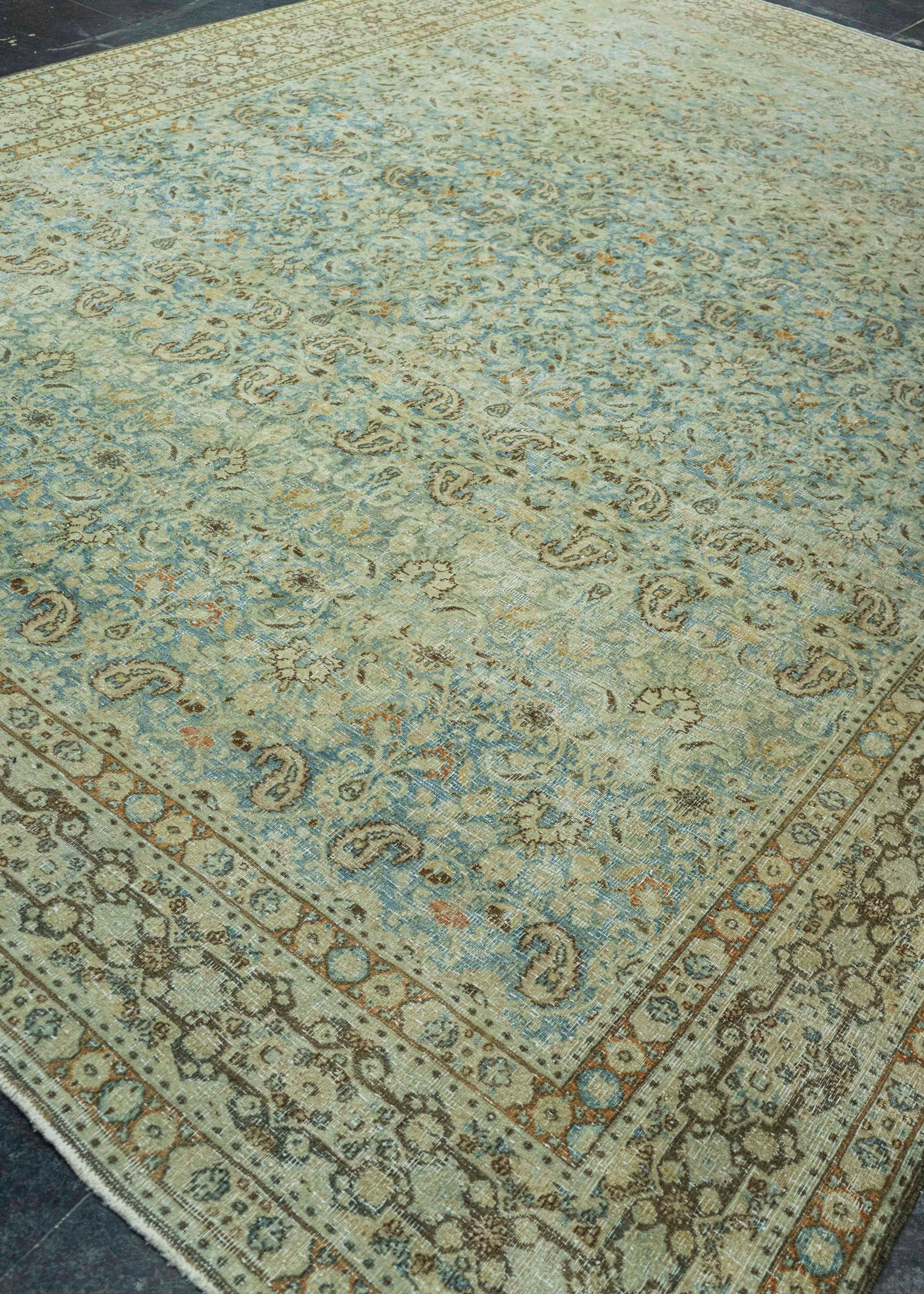 Turkish Vintage Rug 9'3" x 12'8" #20803