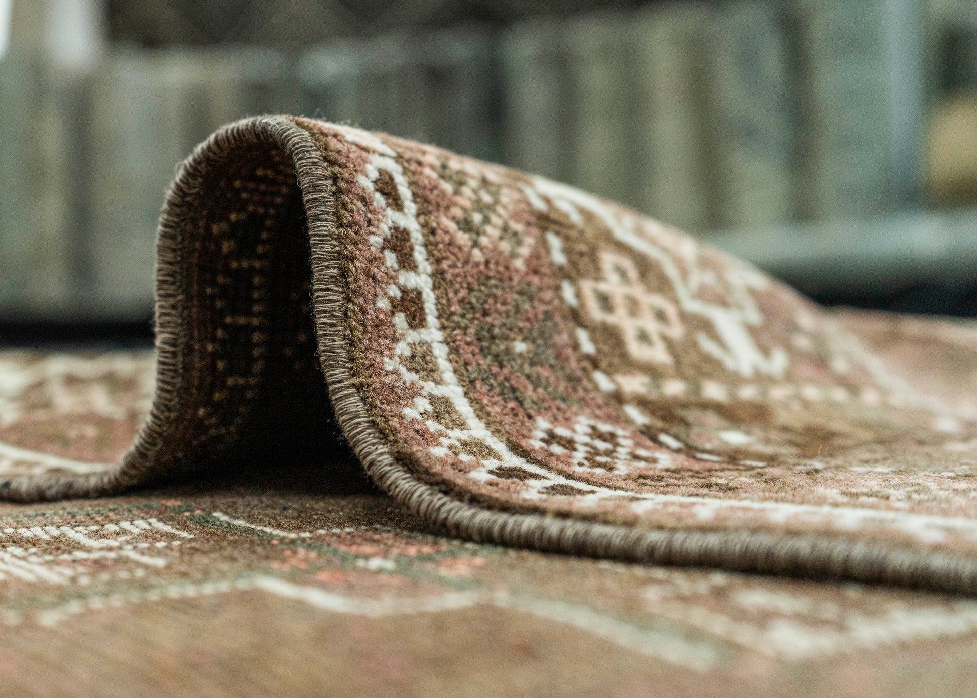 Turkish Vintage Rug 4'1" x 9'11" #20709