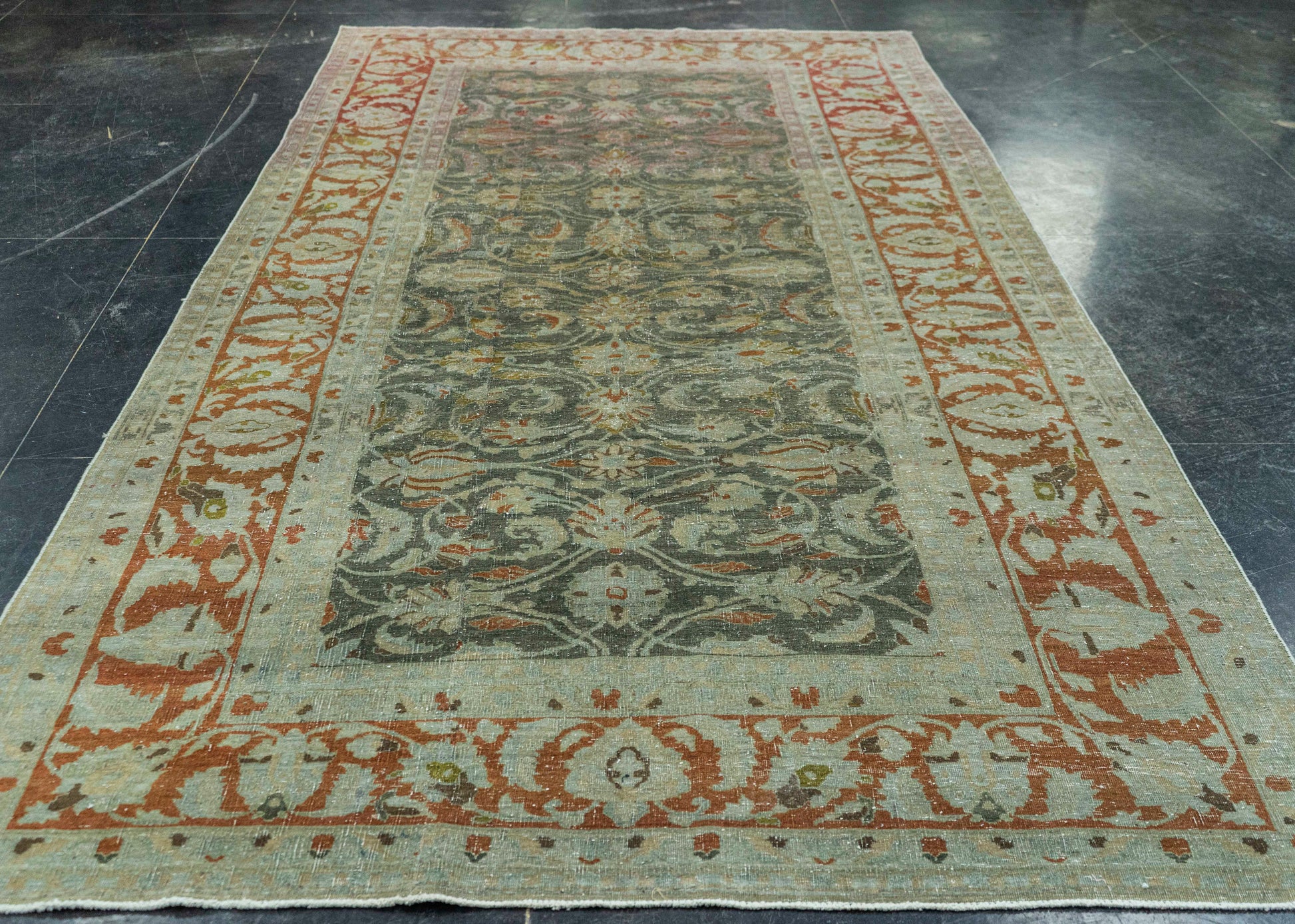 Turkish Vintage Rug 5'11" x 11'6" #20699