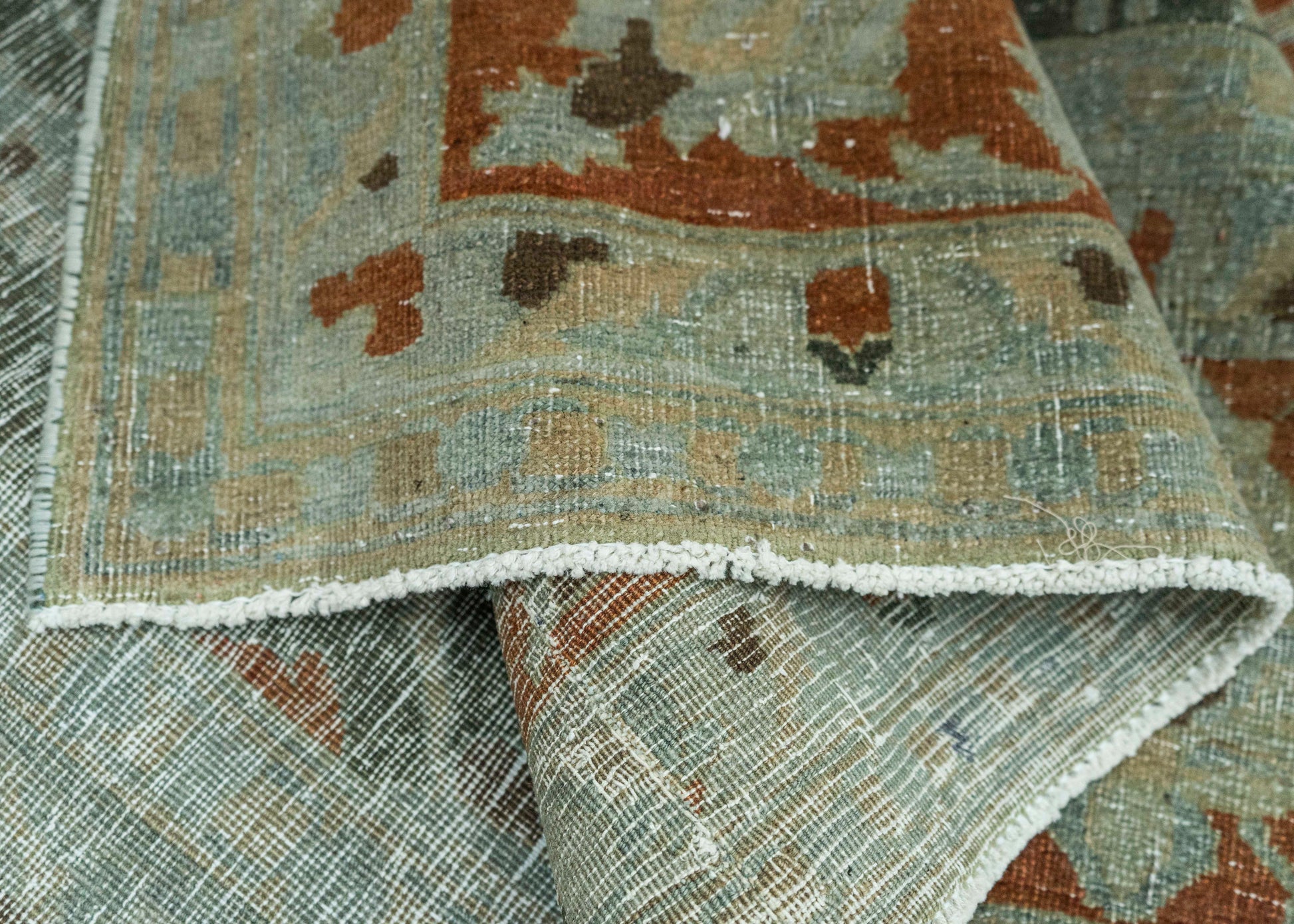 Turkish Vintage Rug 5'11" x 11'6" #20699