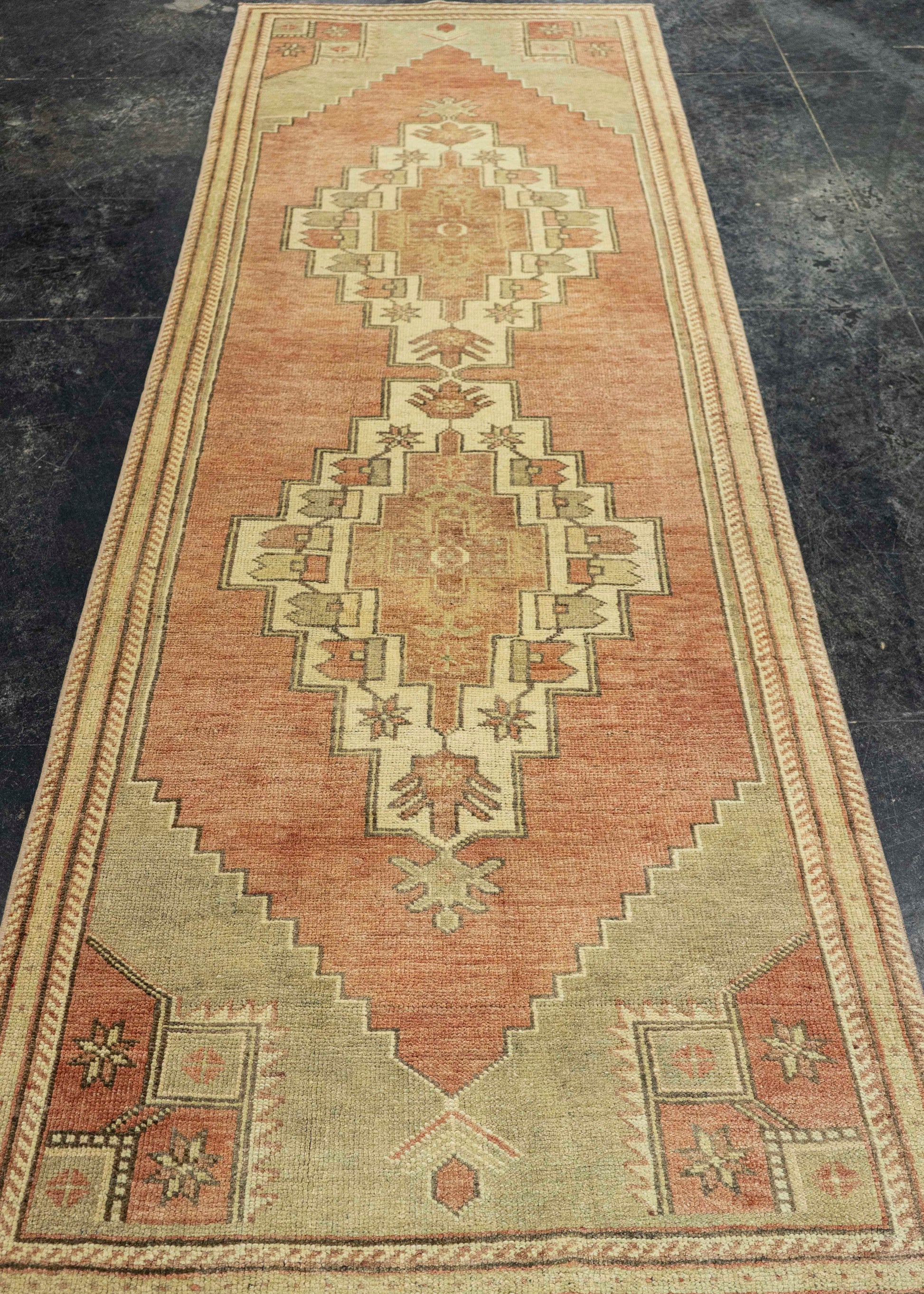 Turkish Anatolian Runner Rug 3'1" x 9'6" #22246