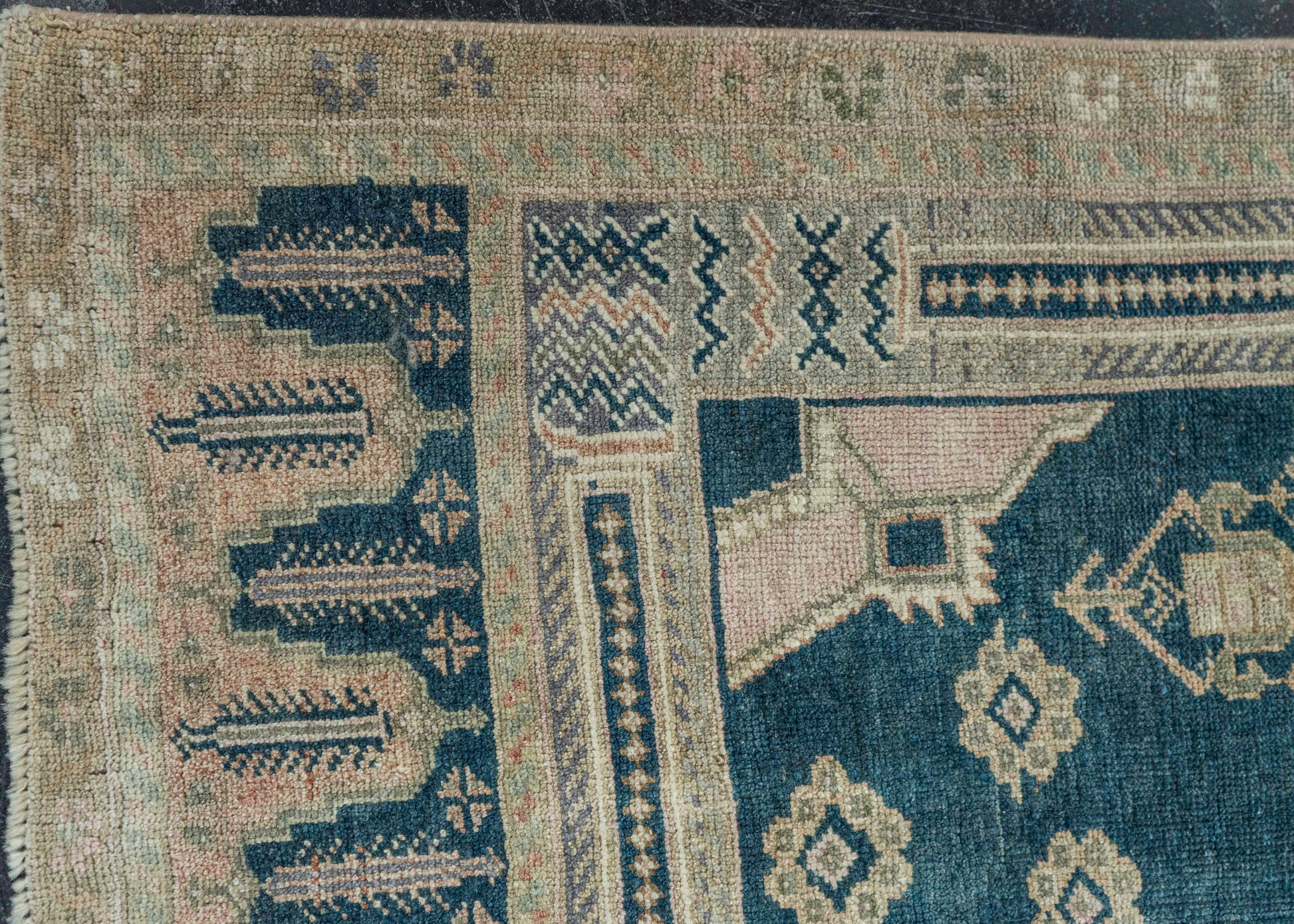 Turkish Vintage Rug 4'3" x 9'3" #20680