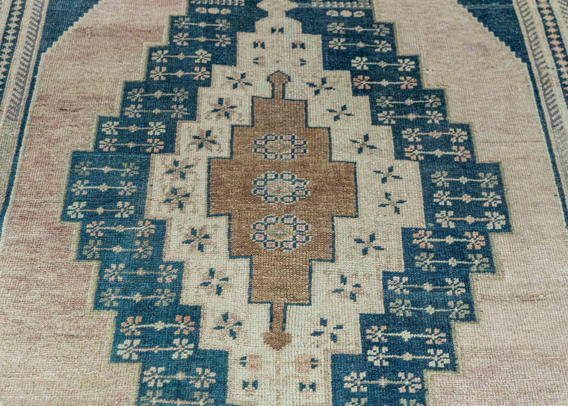 Turkish Vintage Rug 4'3" x 9'3" #20680