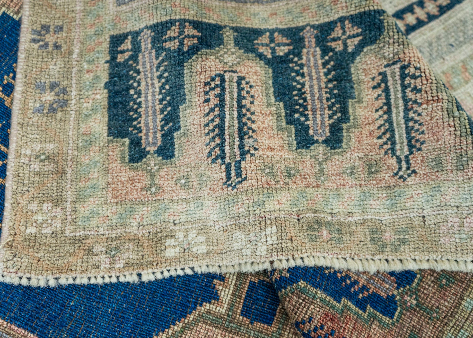 Turkish Vintage Rug 4'3" x 9'3" #20680