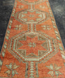 Turkish Vintage Rug  3'4" x 10' #22634