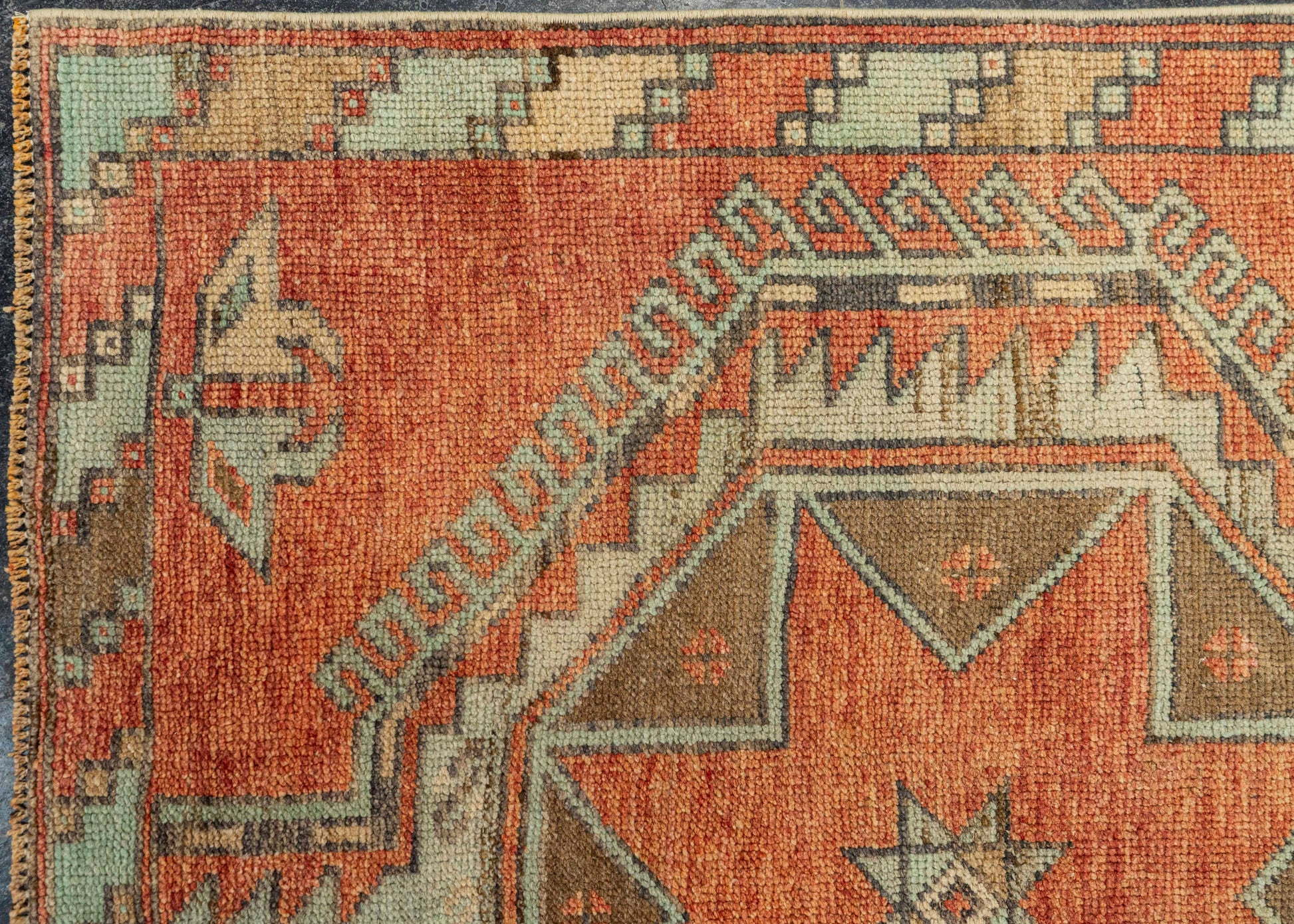 Turkish Vintage Rug  3'4" x 10' #22634