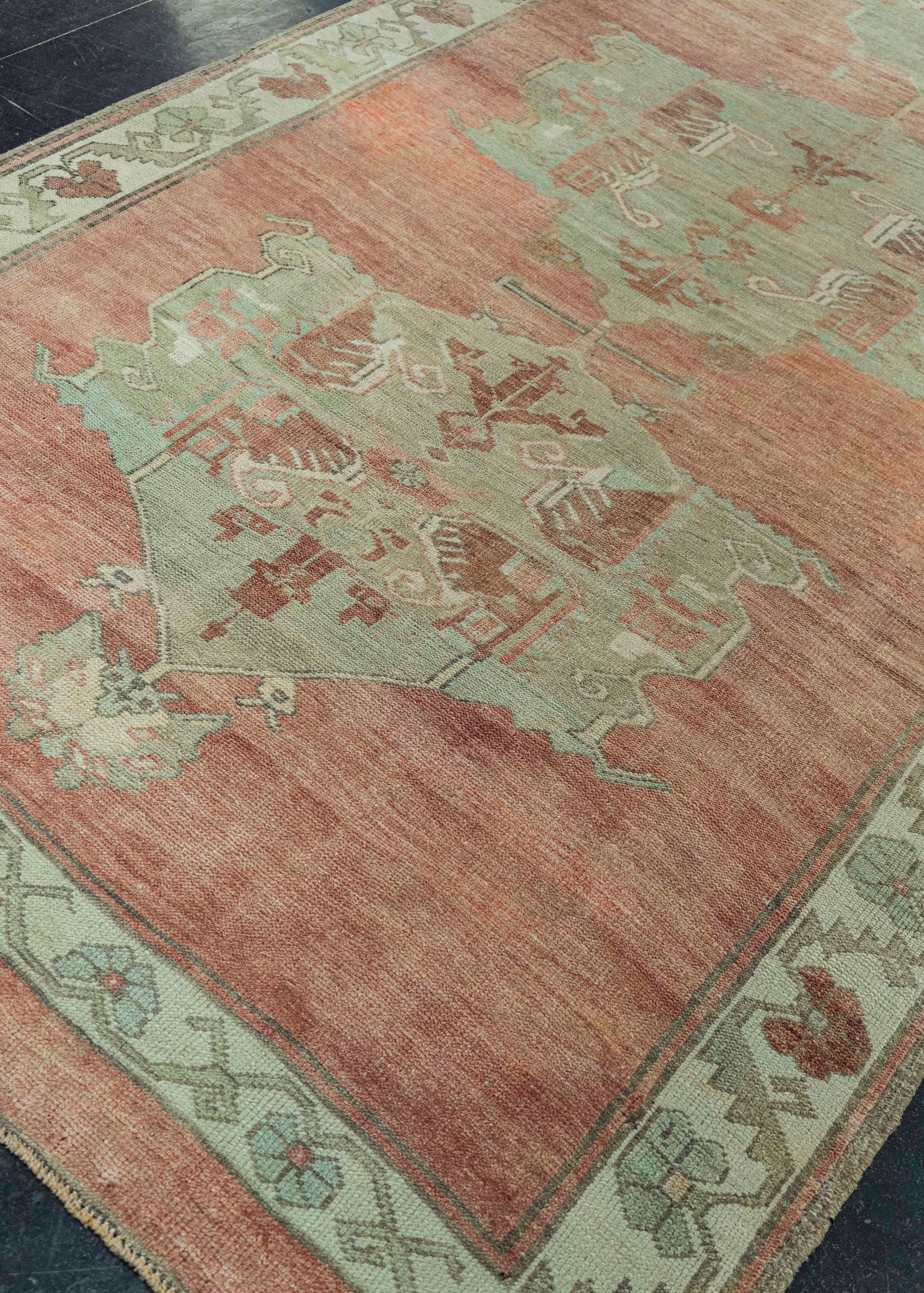 Turkish Vintage Rug 5'7" x 11'10" #20659