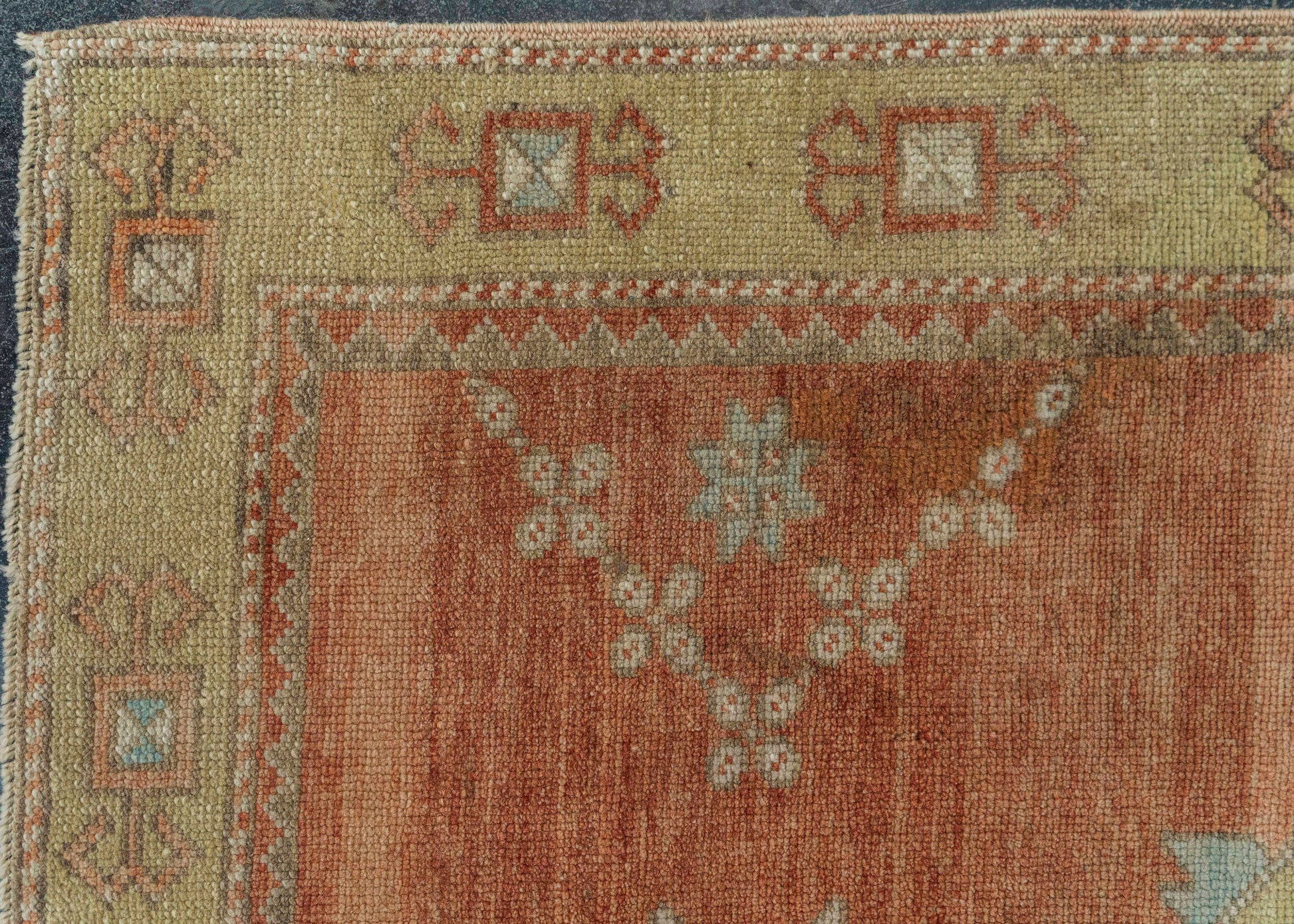 Turkish Vintage Rug 3'11" x 11' #20660