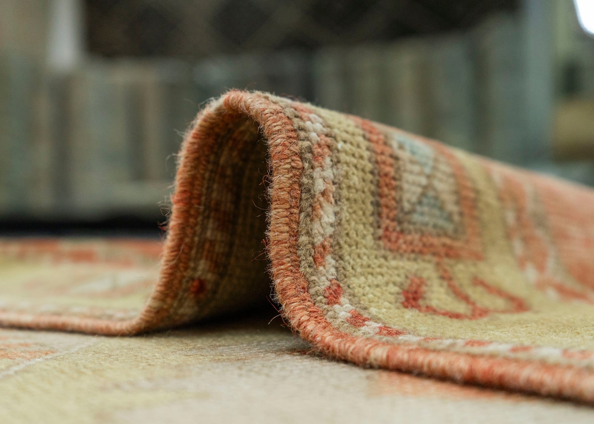 Turkish Vintage Rug 3'11" x 11' #20660