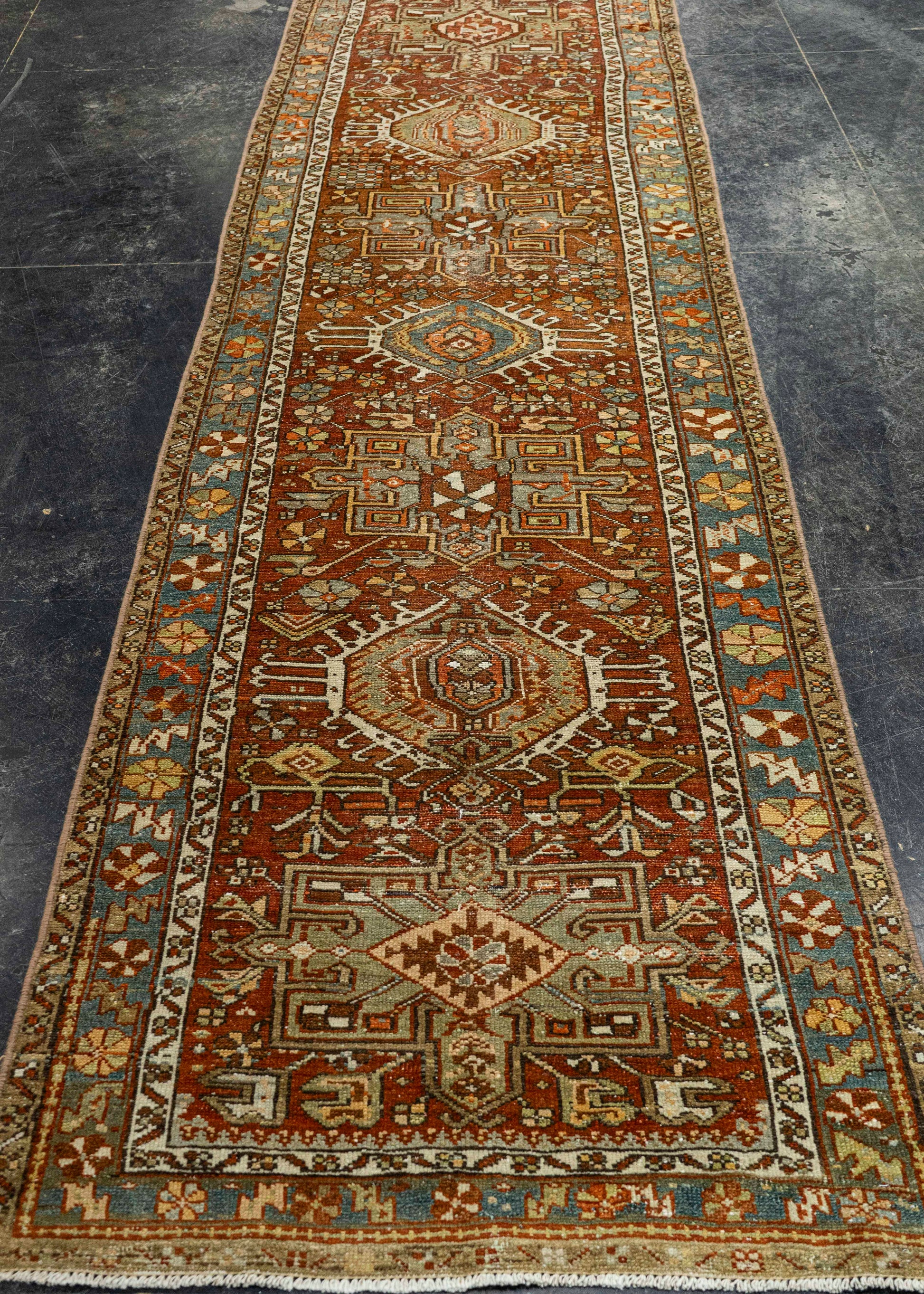 Turkish Vintage Rug  3' x 11'1" #23603
